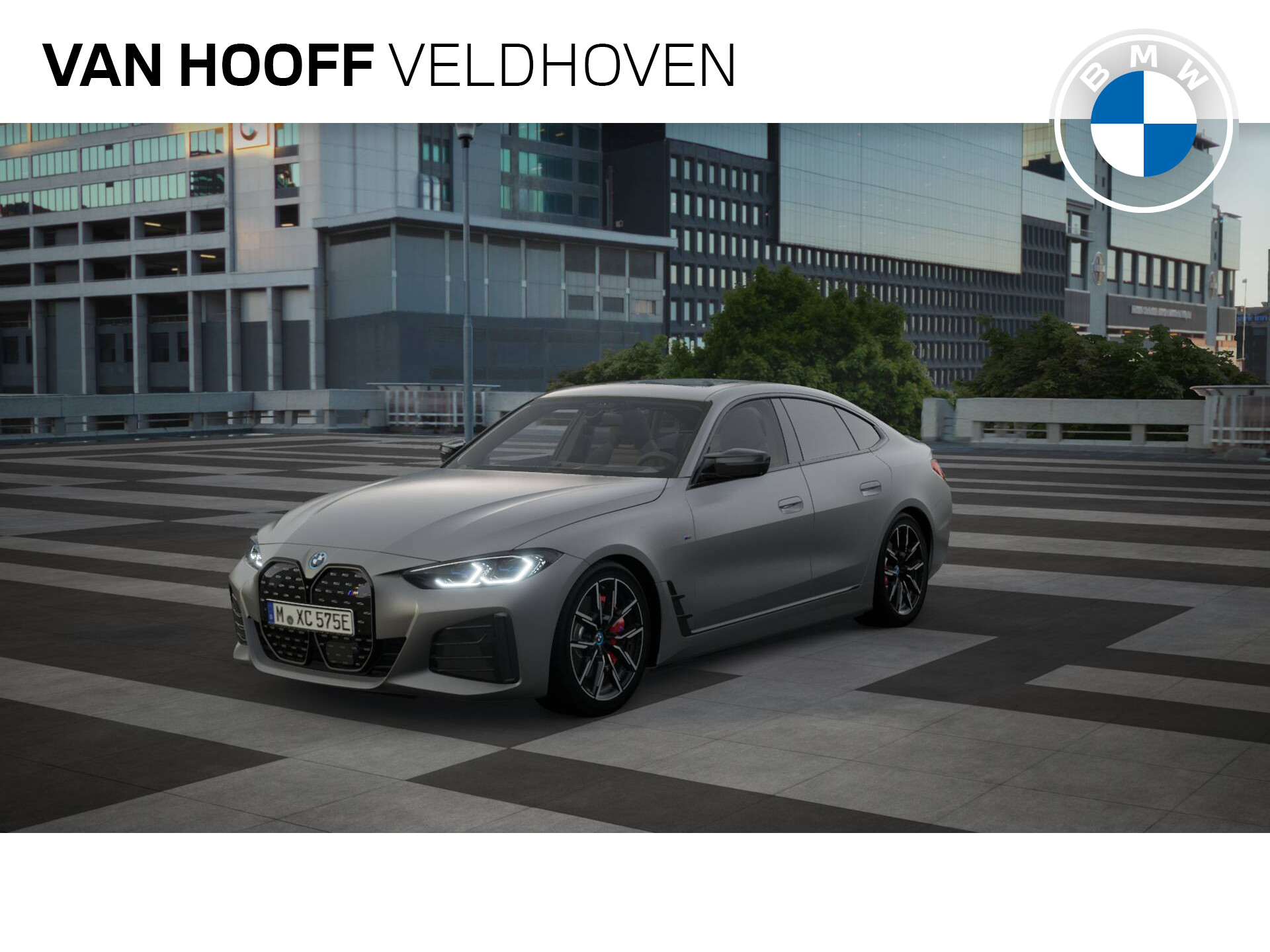 BMW i4 M50 High Executive 84 kWh / Schuif-kanteldak / Laserlight / M Sportstoelen / Adaptief M Onderstel / Parking Assistant Plus / Driving Assistant Professional bij viaBOVAG.nl