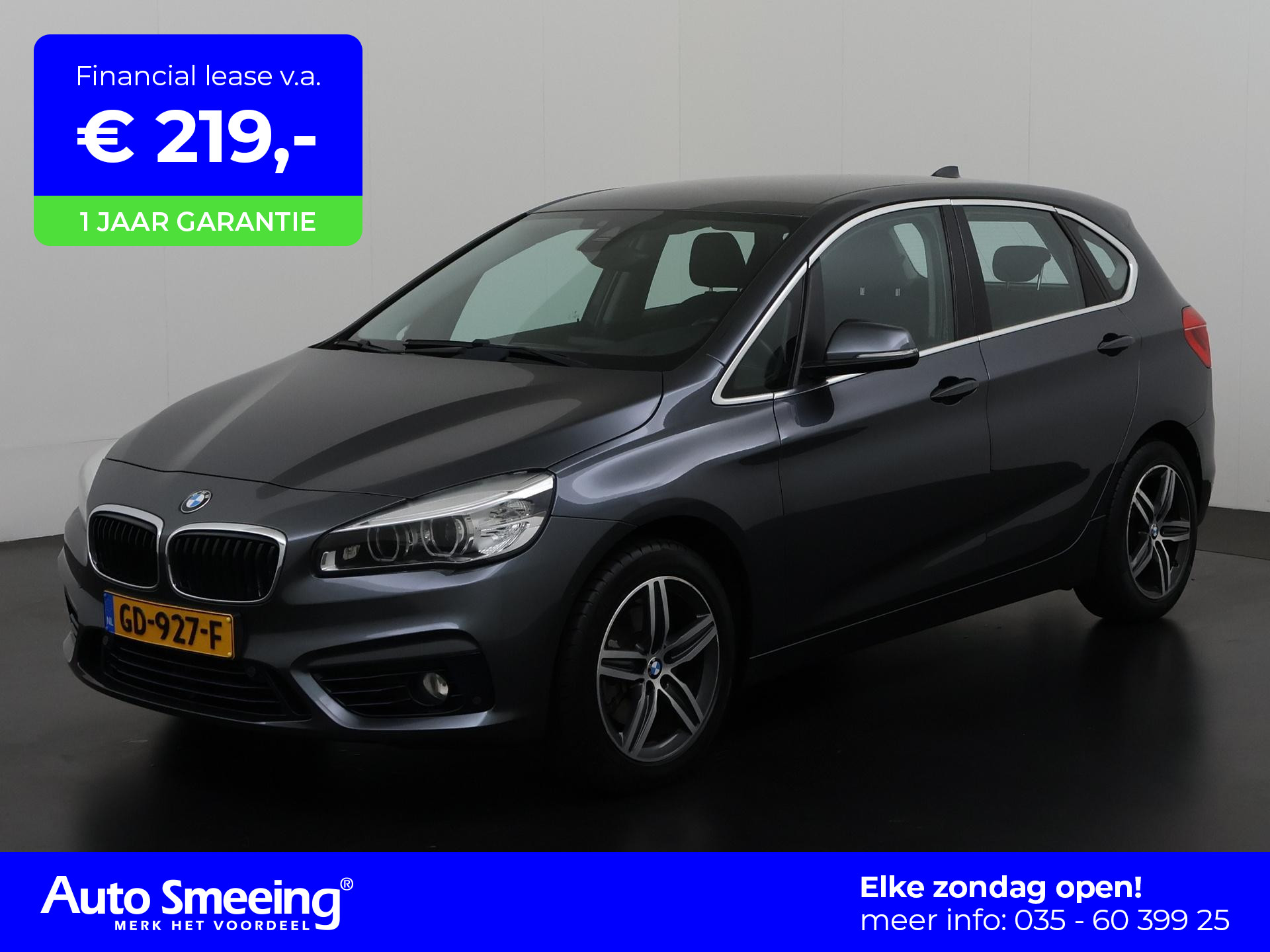 BMW 2-serie Active Tourer 220i M Sport Automaat 192PK | Trekhaak | Elek. Achterklep | Mem Stoel | Zondag Open!