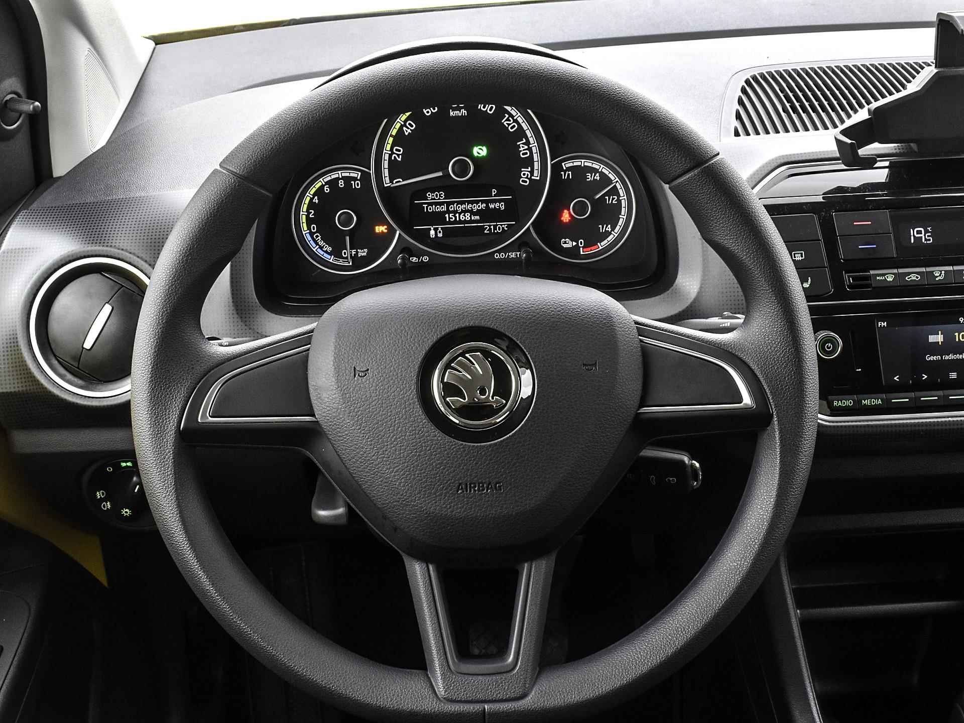 Škoda Citigo e-iV EV 83pk DSG Ambition | €2.000 subsidie | Cruise Control | P-Sensoren | Stoelverwarming | Bluetooth | DAB | Clima | 12 Maanden BOVAG-Garantie · TOPDEAL - 21/30