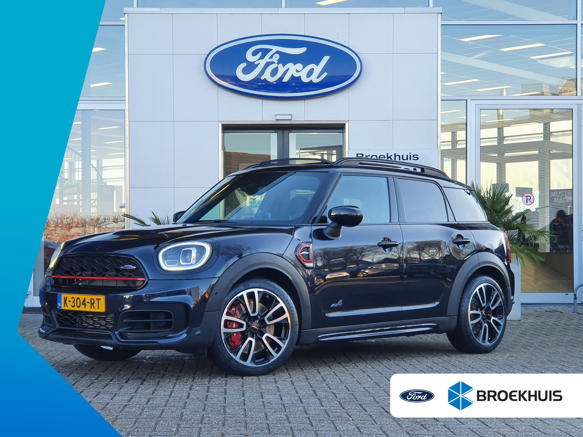 MINI Countryman 2.0 John Cooper Works ALL4 Chili | Panoramadak | Lederen Bekleding | Dealeronderhouden