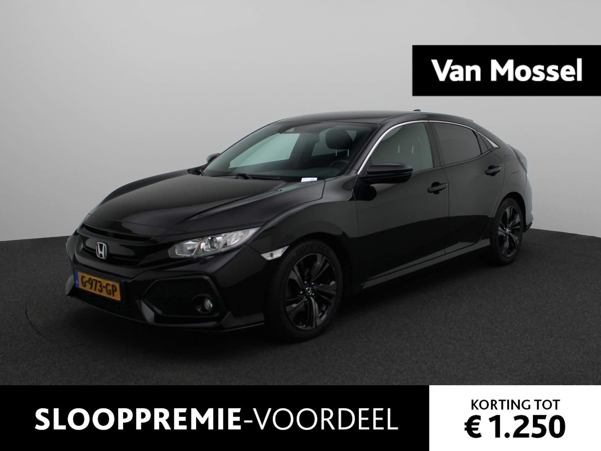 Honda Civic 1.0 i-VTEC Premium | Climate Control | Navigatie | LMV | Parkeersensoren | Camera |