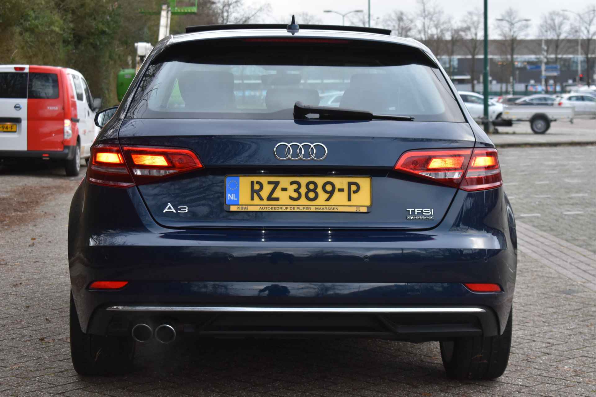 Audi A3 Sportback 2.0 TFSI quattro Design 191 PK | NL-Auto | Open dak | Carplay | Navi | Stoelverwarming | Cruise Contr | Xenon | LM-Velgen - 9/62