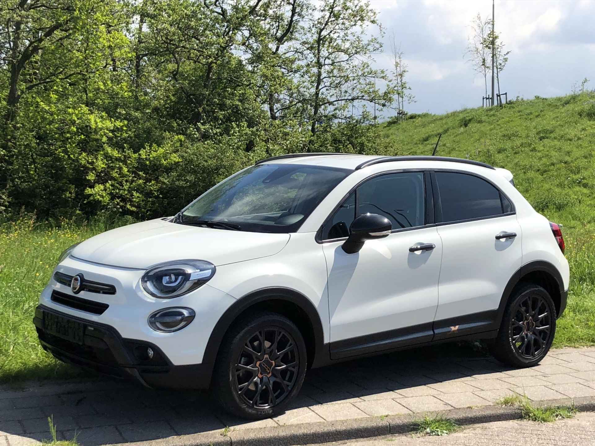 Fiat 500 X Cross 1.3 GSE City Cross S-Design DCT AUTOMAAT NAVI CLIMATE CAMERA APPLE/ANDROID STOELVERWARMING PDC 18" - 4/34