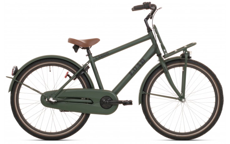 Bike Fun Load 3V Jongens Mat Groen 24" 38cm 2023