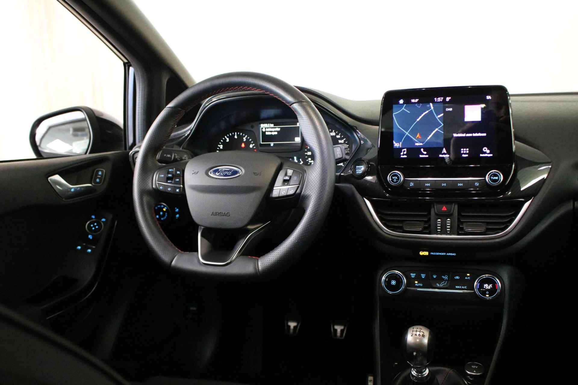 Ford Fiesta 1.0 EcoBoost ST-Line 100 PK. Clima | Cruise | Navi | DAB | Lichtmetaal | Mooie auto. - 14/35