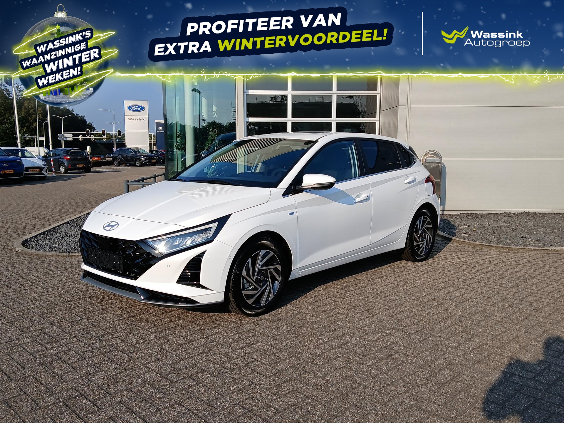 Hyundai I20 1.0 T-GDI 48V 100PK  Premium Sky |  Schuif-/Kanteldak | PDC Voor & Achter | Camera Achter |