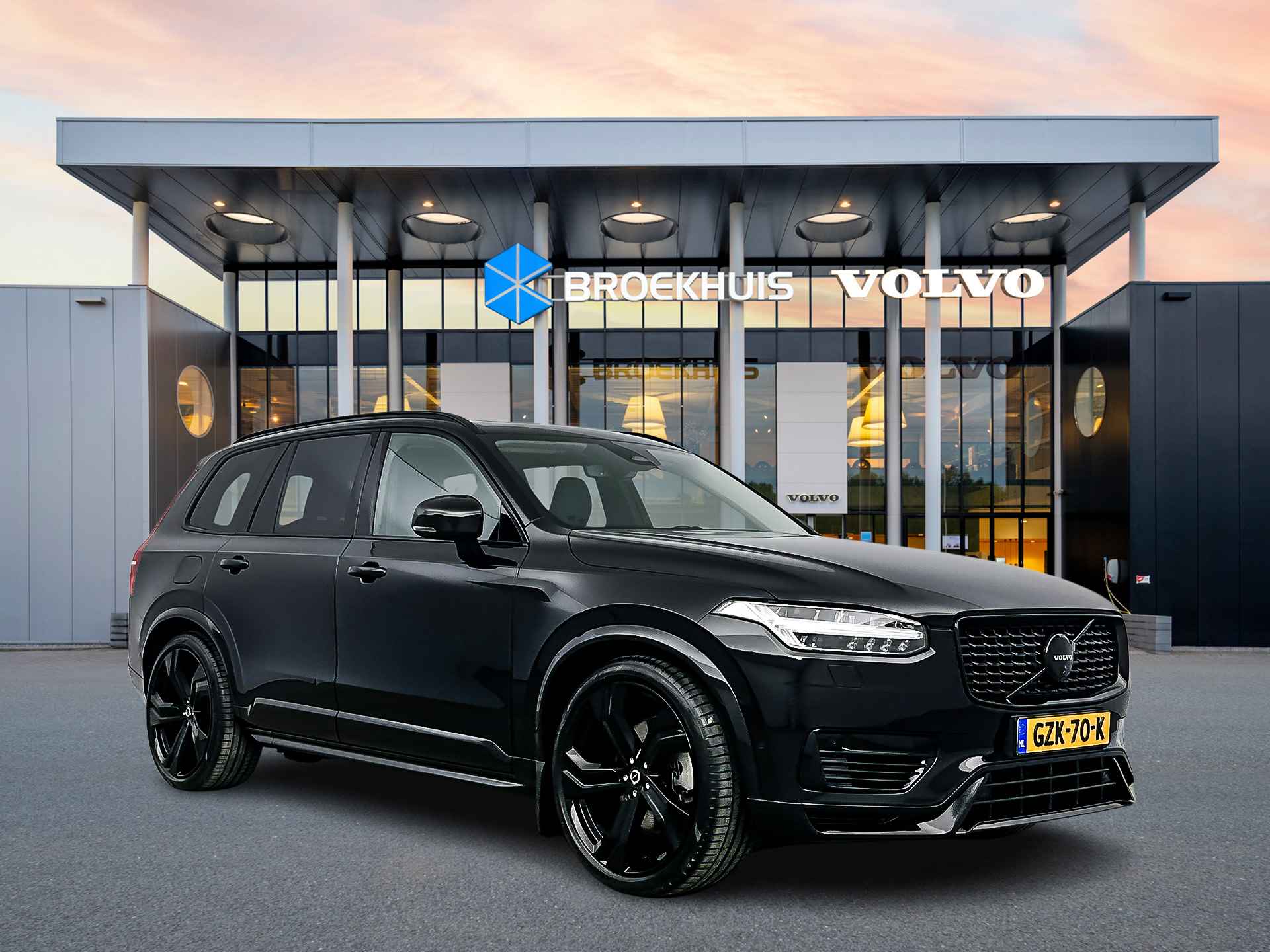 Volvo XC90 T8 Recharge AWD Ultimate Dark Black Pack | 22" | Luchtvering met Selected Level | Bowers & Wilkins | Geventileerd Nappa | Stoelm - 3/36