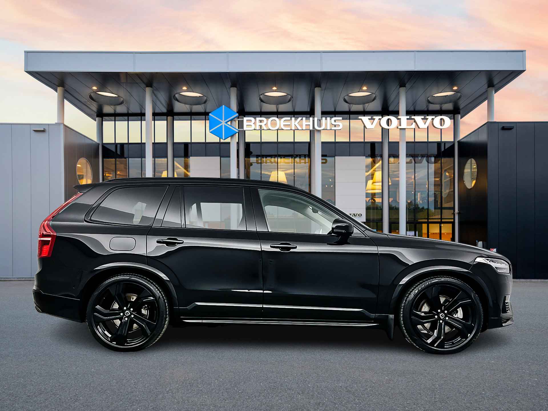 Volvo XC90 T8 Recharge AWD Ultimate Dark Black Pack | 22" | Luchtvering met Selected Level | Bowers & Wilkins | Geventileerd Nappa | Stoelm - 8/36