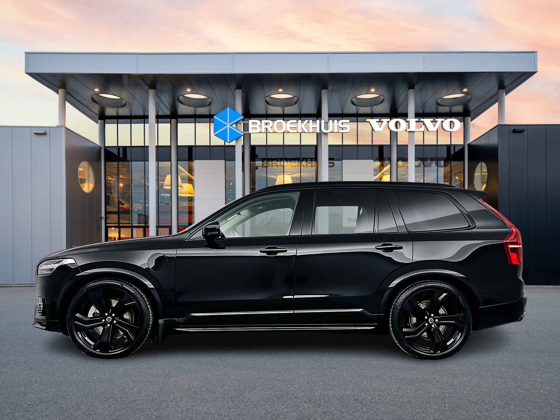 Volvo XC90 T8 Recharge AWD Ultimate Dark Black Pack | 22" | Luchtvering met Selected Level | Bowers & Wilkins | Geventileerd Nappa | Stoelm - 9/36