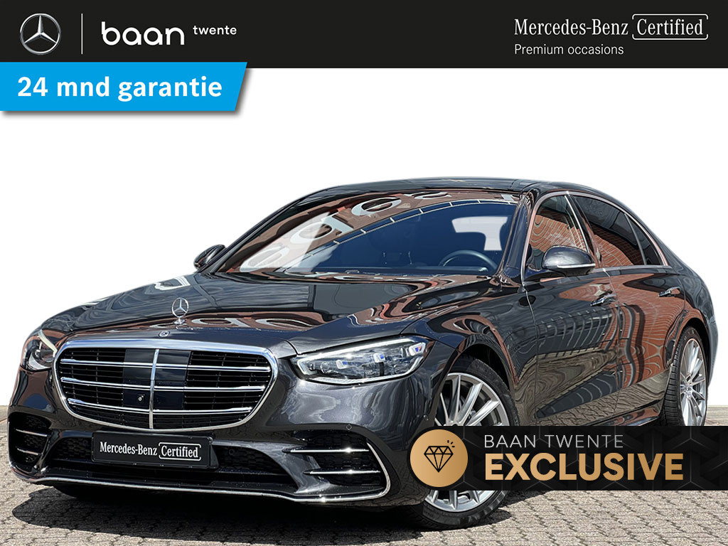 Mercedes-Benz S-Klasse S 400d 4-Matic AMG Line | Rij-assistentiepakket | Memorypakket | Panoramadak | 360° Camera