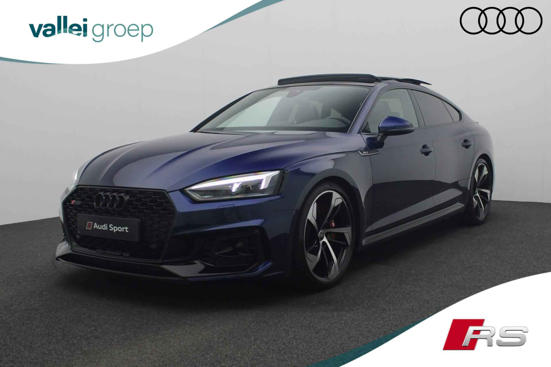 Audi RS5 Sportback 2.9 TFSI 450PK tiptronic quattro | Pano | Leder | B&O | RS Dynamic pakket | RS Design pakket | Alcantara sportstuur | Carbon int. | Navi | Keyless | Camera | 20 inch - 1/55