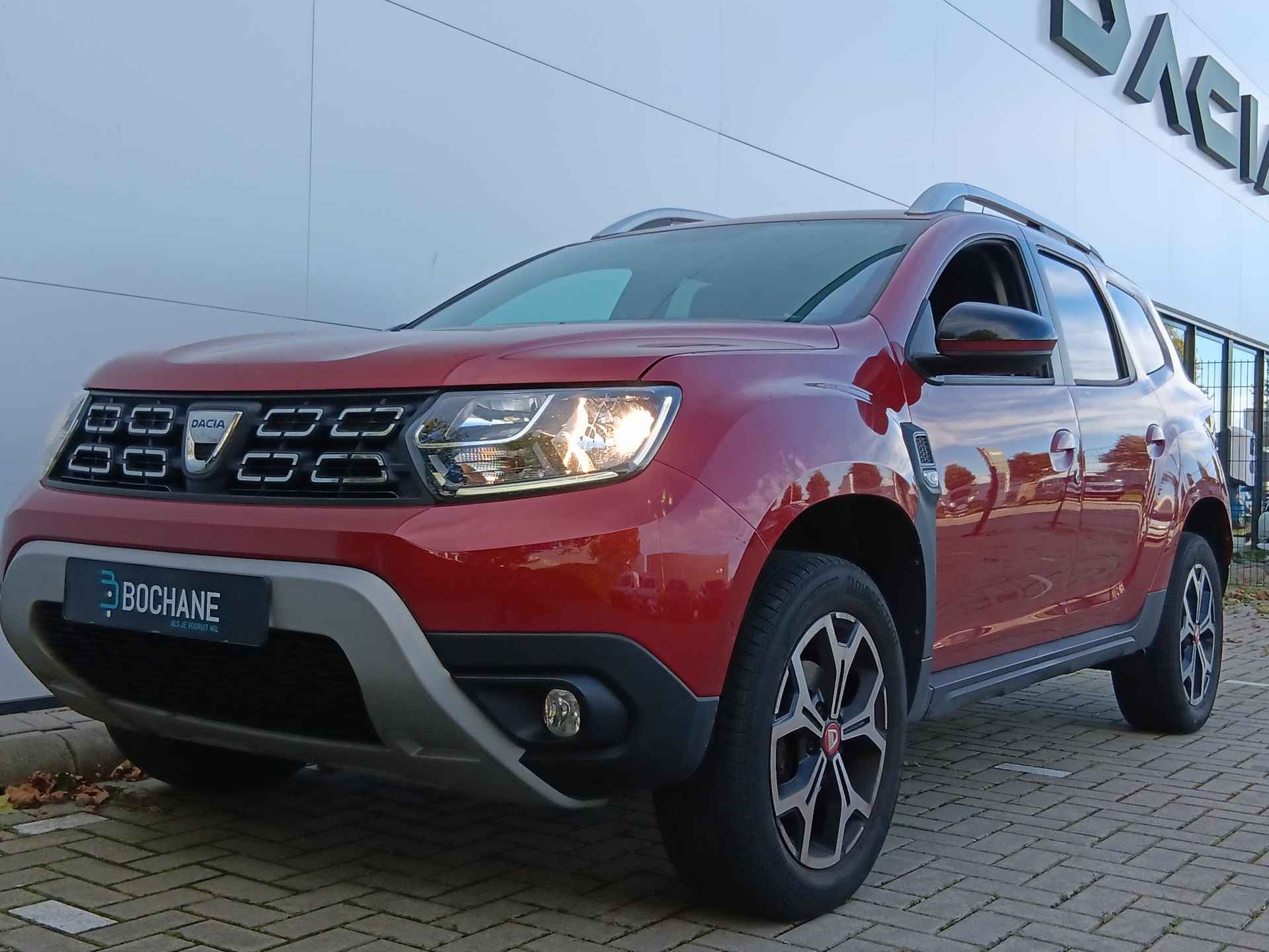 Dacia Duster 1.3 TCe 130 Tech Road Trekhaak / Parkeersensoren + Camera / Navigatie / Climate Control / Cruise Control - 34/39