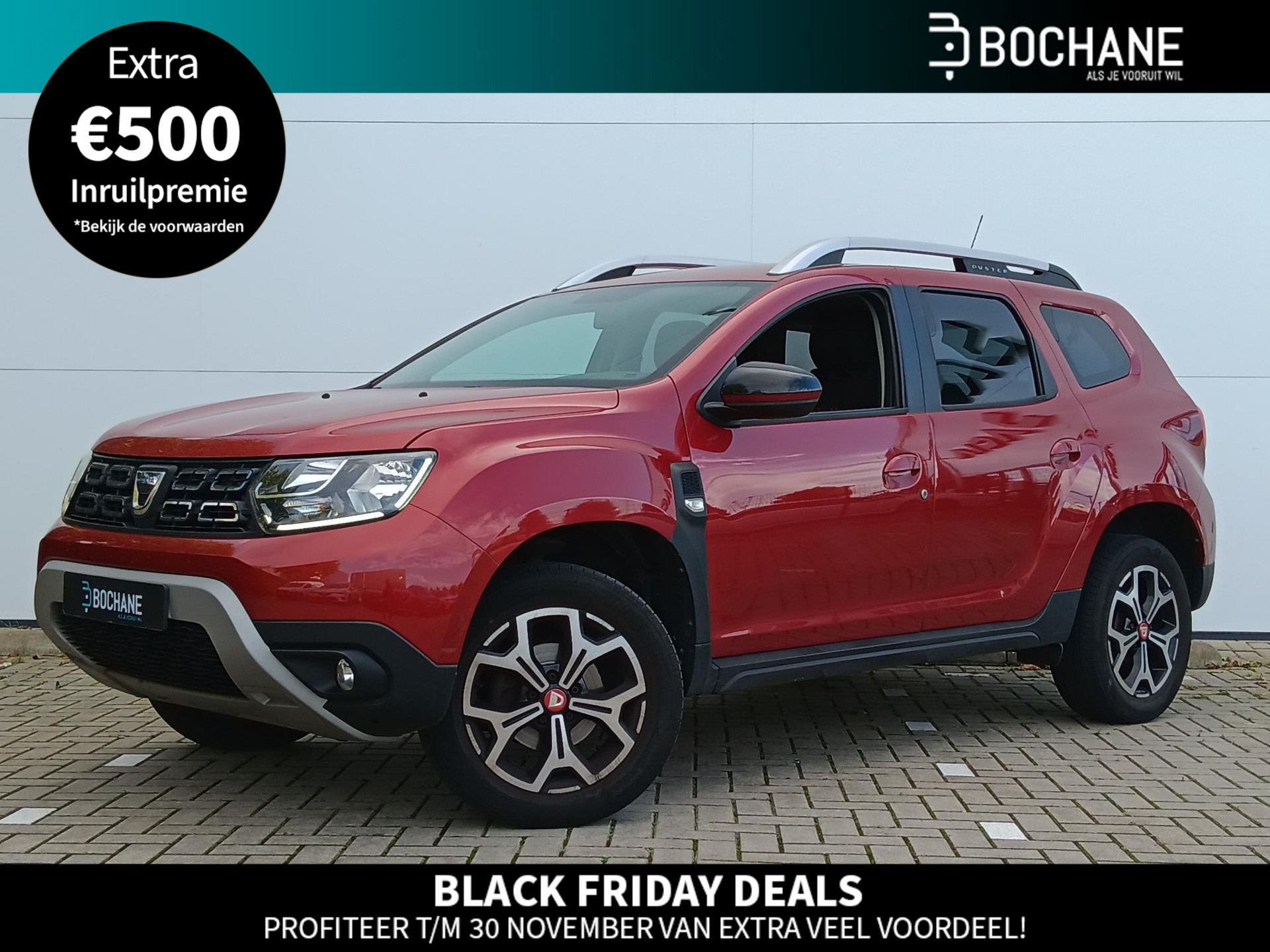 Dacia Duster 1.3 TCe 130 Tech Road Trekhaak / Parkeersensoren + Camera / Navigatie / Climate Control / Cruise Control