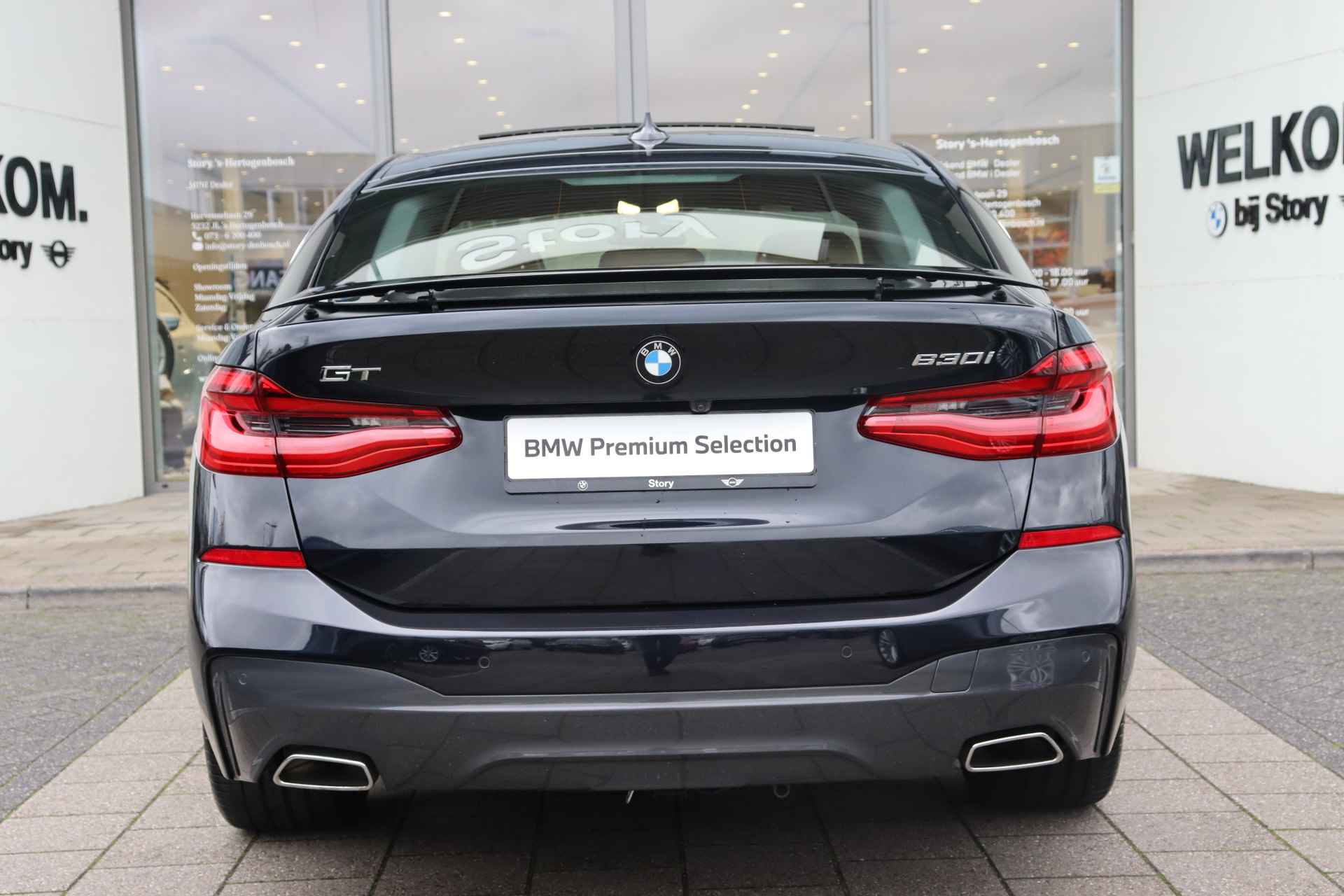 BMW 6 Serie Gran Turismo 630i High Executive M Sport Automaat / Panoramadak / Adaptieve LED / Parking Assistant Plus / Harman Kardon / Comfort Access / Navigatie Professional / Comfortstoelen - 10/27