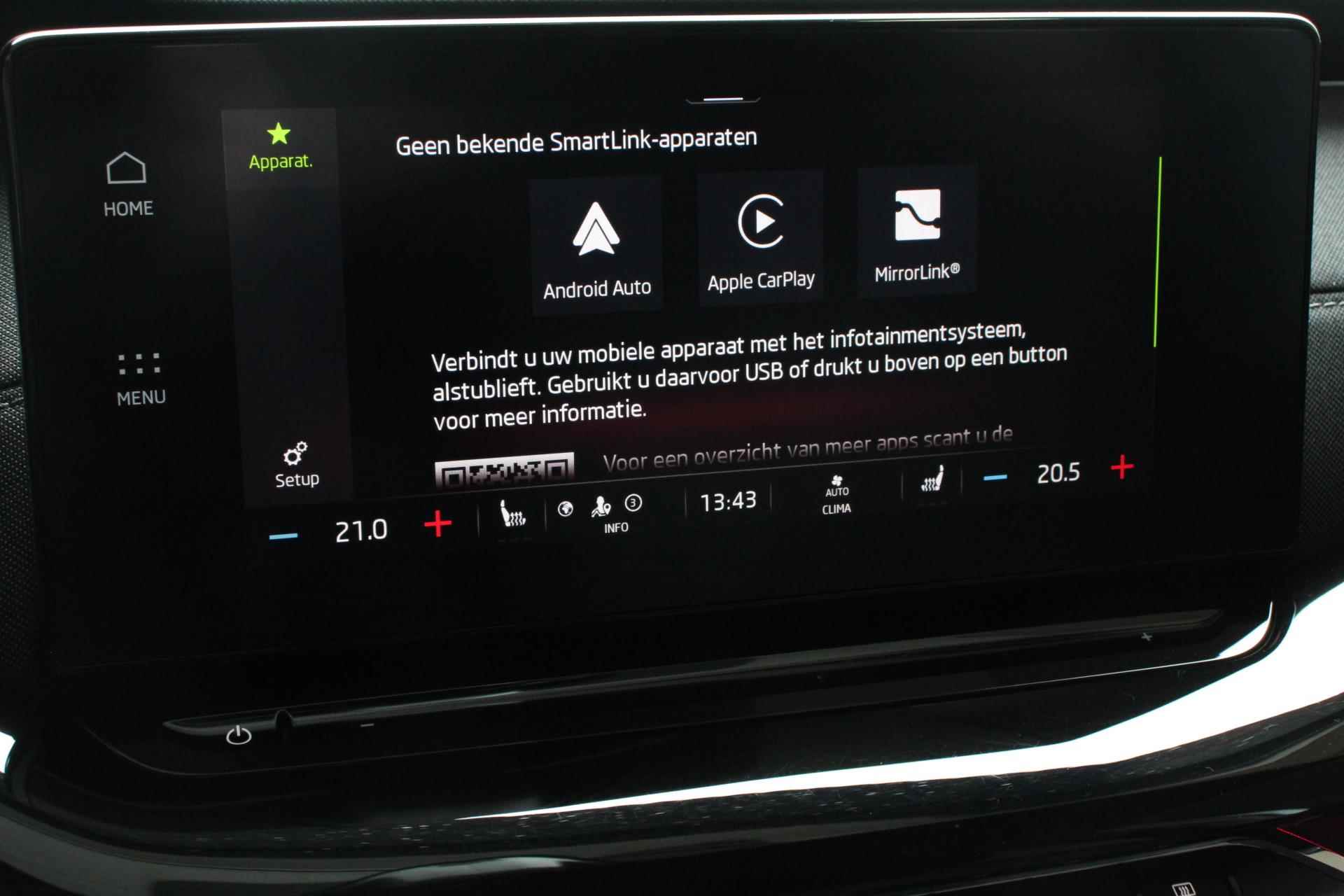 Skoda Octavia Combi 1.0 e-TSI 110pk MHEV DSG Style | Navigatie | Apple Carplay/Android Auto | Parkeersensor achter | Camera | Adaptive Cruise Control | Stoelverwarming | Ledverlichting | Climate Control - 25/33