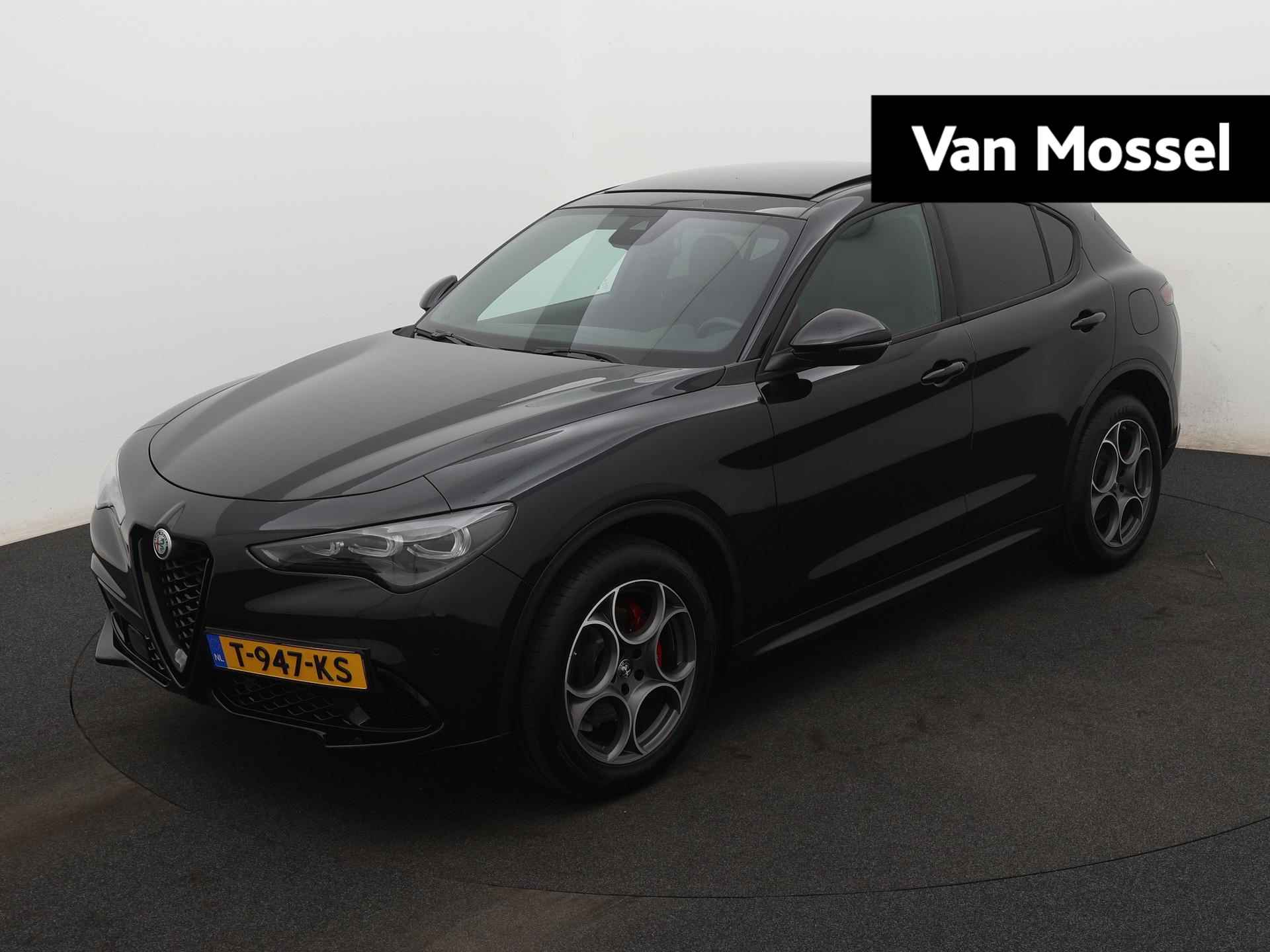 Alfa Romeo Stelvio 2.0 T GME AWD 200pk Sprint | Leer | Elektrische Stoelen | Stoel + Stuur verwarming | Parkeersensoren voor + achter | Camera | - 1/21