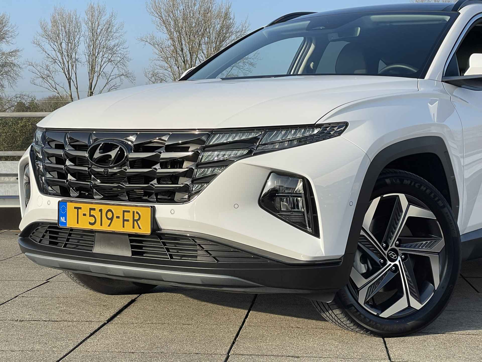 Hyundai Tucson 1.6 T-GDI 265pk PHEV Premium Sky 4WD | Panoramadak | Leder | Trekhaak Rijklaarprijs! | - 4/37