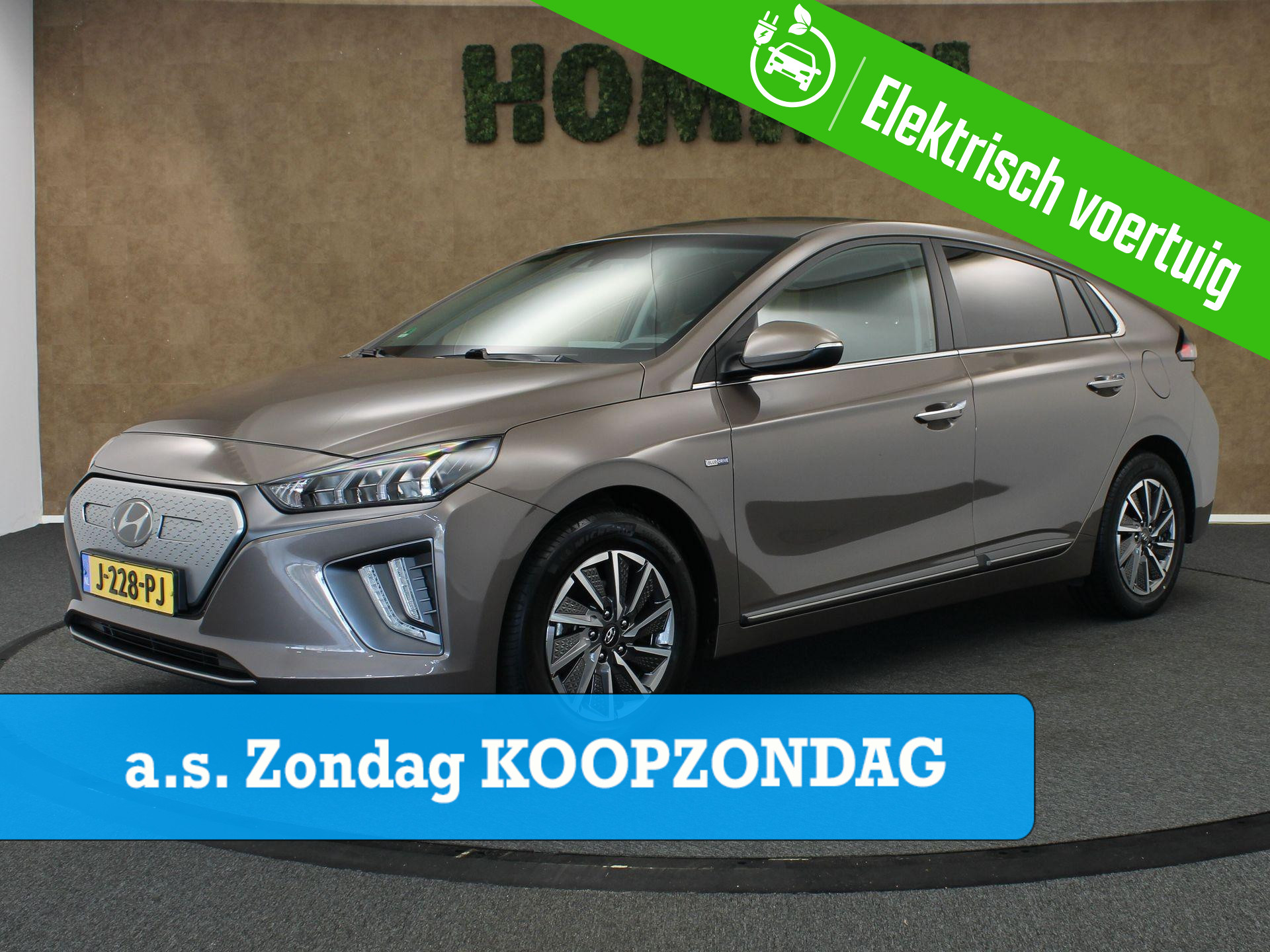 Hyundai IONIQ Comfort EV 38 kWh - ORIGINEEL NEDERLANDSE AUTO - DEALER ONDERHOUDEN - 100% ELECTRISCH! - 3-FASE EN SNELLADEN - TOT 10 JAAR GARANTIE MOGELIJK