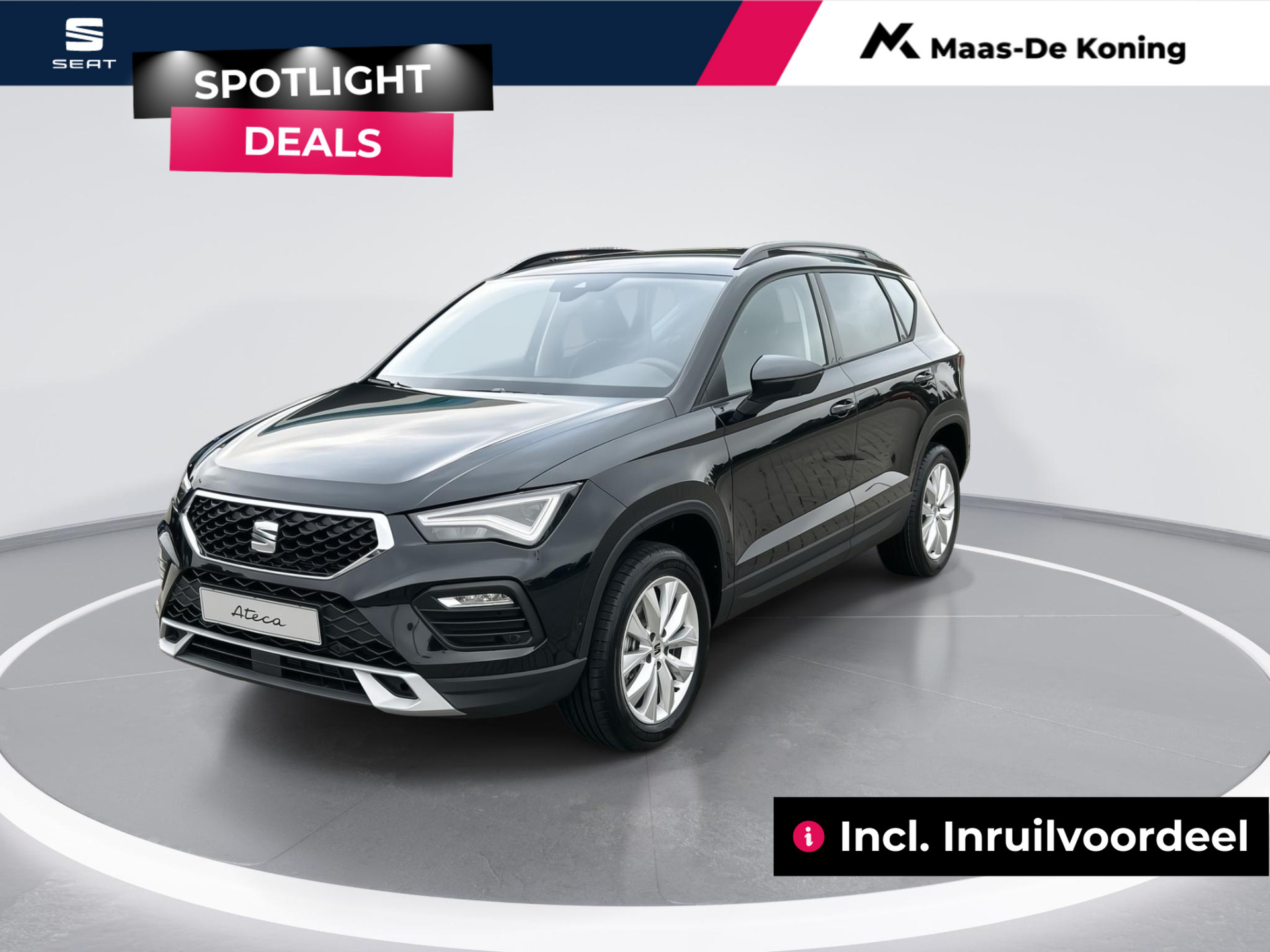 SEAT Ateca Style Business Intense 1.0 TSI 81kW / 110pk SUV 6  versn. Hand | Metallic Lak | lichtmetalen Velgen | alcantara bekleding | Incl. inruilvoordeel