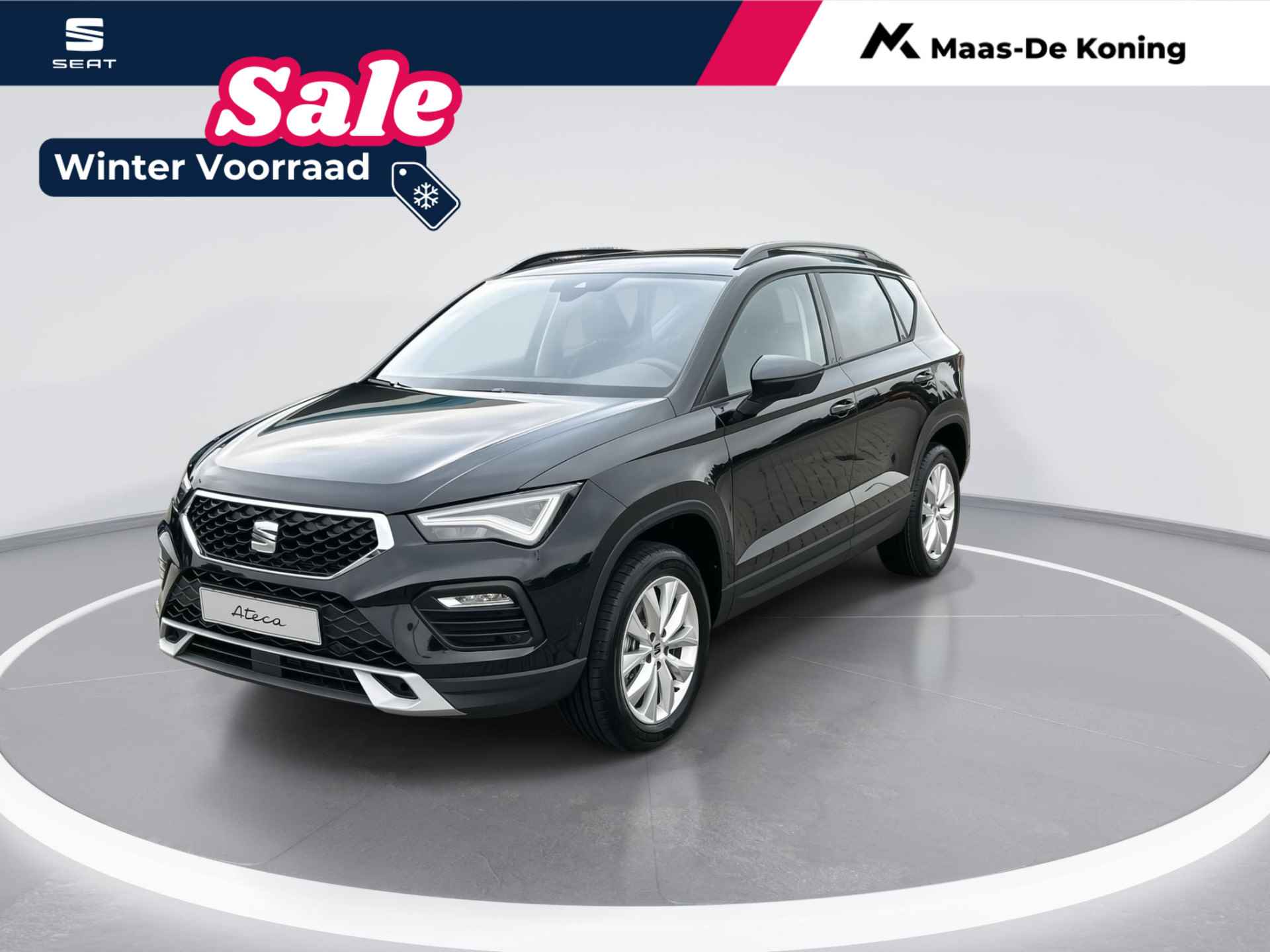 SEAT Ateca Style Business Intense 1.0 TSI 81kW / 110pk SUV 6  versn. Hand | Metallic Lak | lichtmetalen Velgen | alcantara bekleding | - 1/6