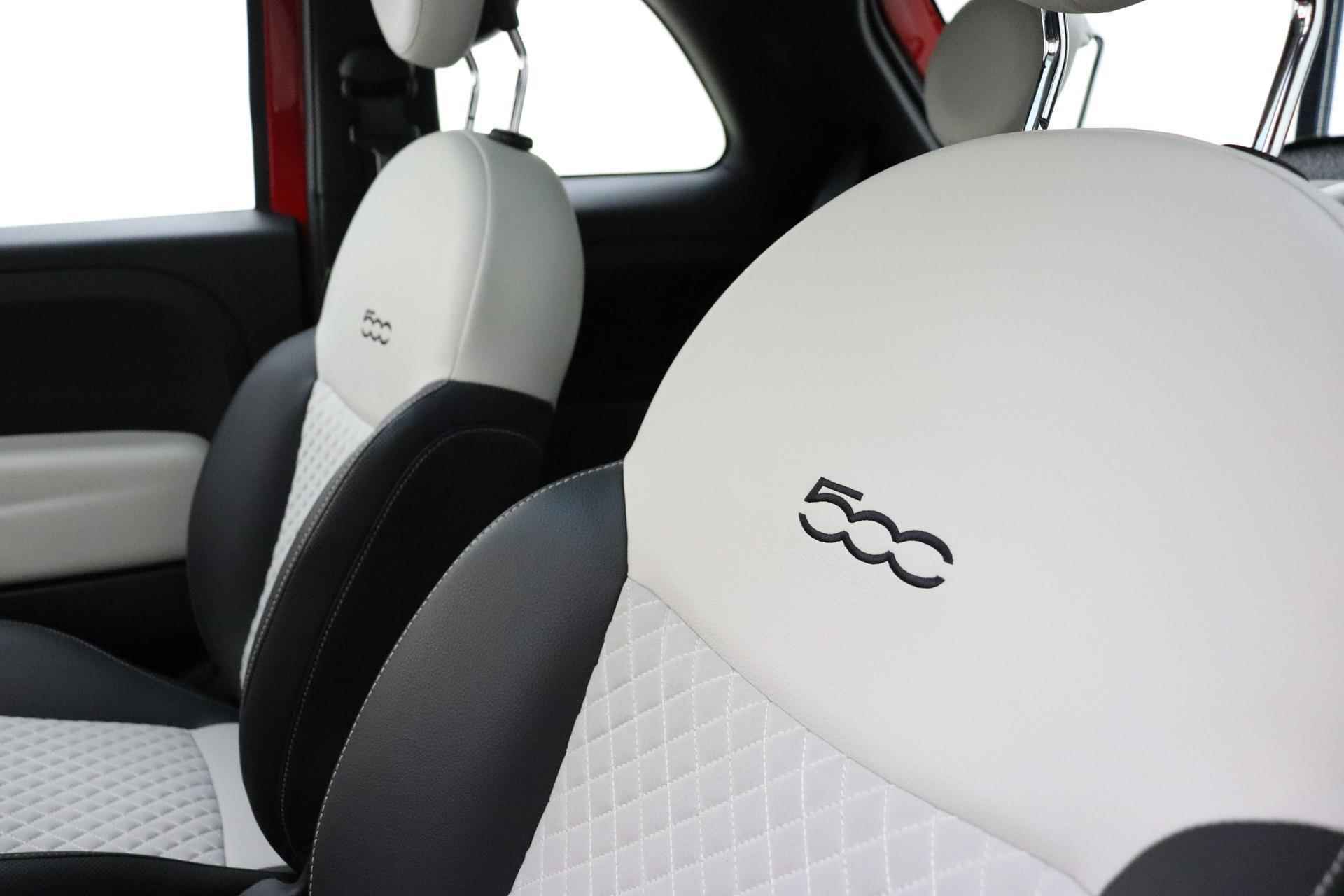 Fiat 500 1.0 Hybrid Dolcevita | Navigatie | Panoramadak | Parkeersensoren | Airco | Sportief | Snel rijden - 20/38