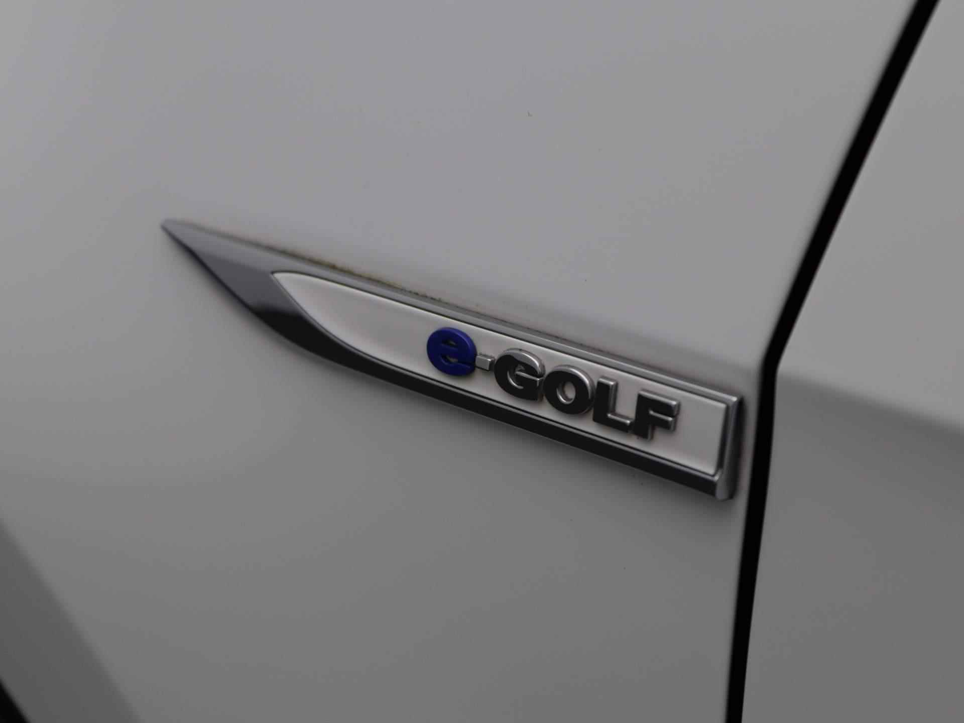 Volkswagen e-Golf E-DITION | Navigatie | Climate Control | Parkeerhulp | LED Verlichting | - 16/39