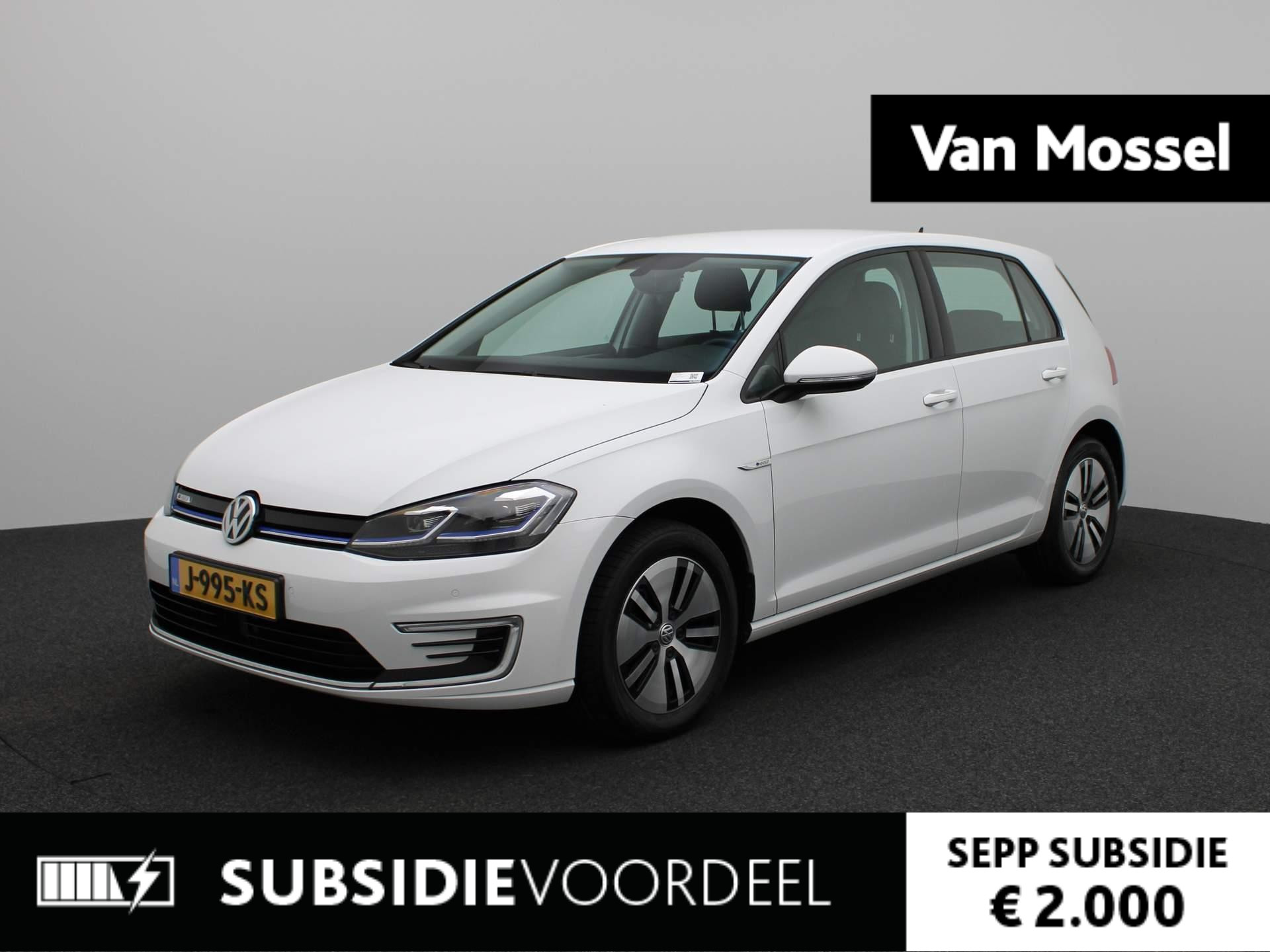 Volkswagen e-Golf E-DITION | Navigatie | Climate Control | Parkeerhulp | LED Verlichting | bij viaBOVAG.nl