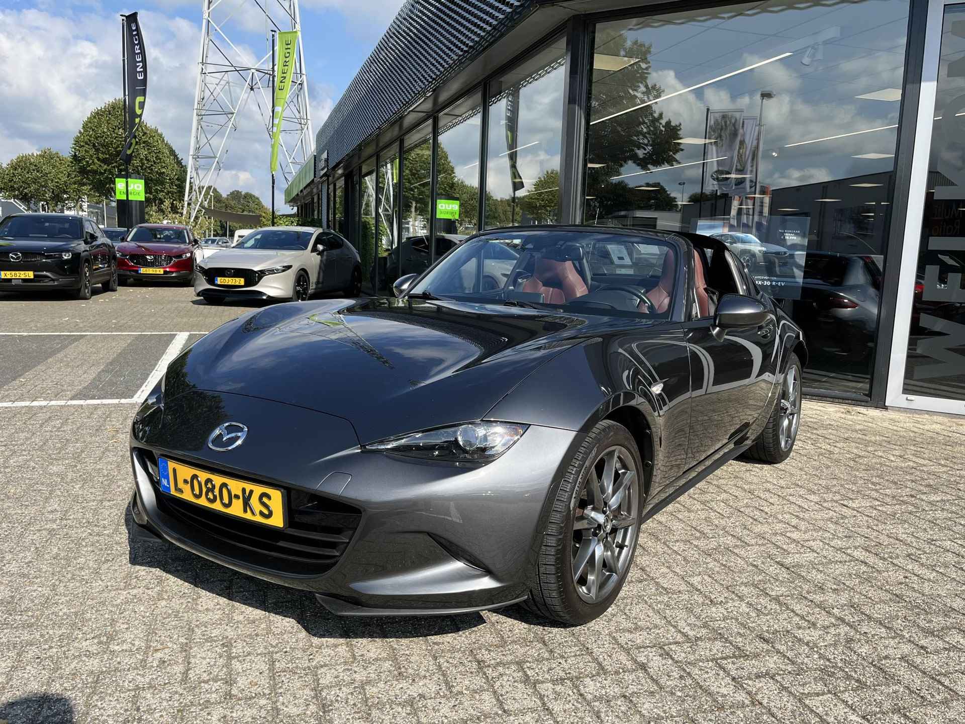 Mazda MX-5 RF 2.0 Sky-G 160 GT-M /Dealeronderhouden/Navi/ECC/Nappa Leder/DAB/Keyless/17 inch LMV - 3/44