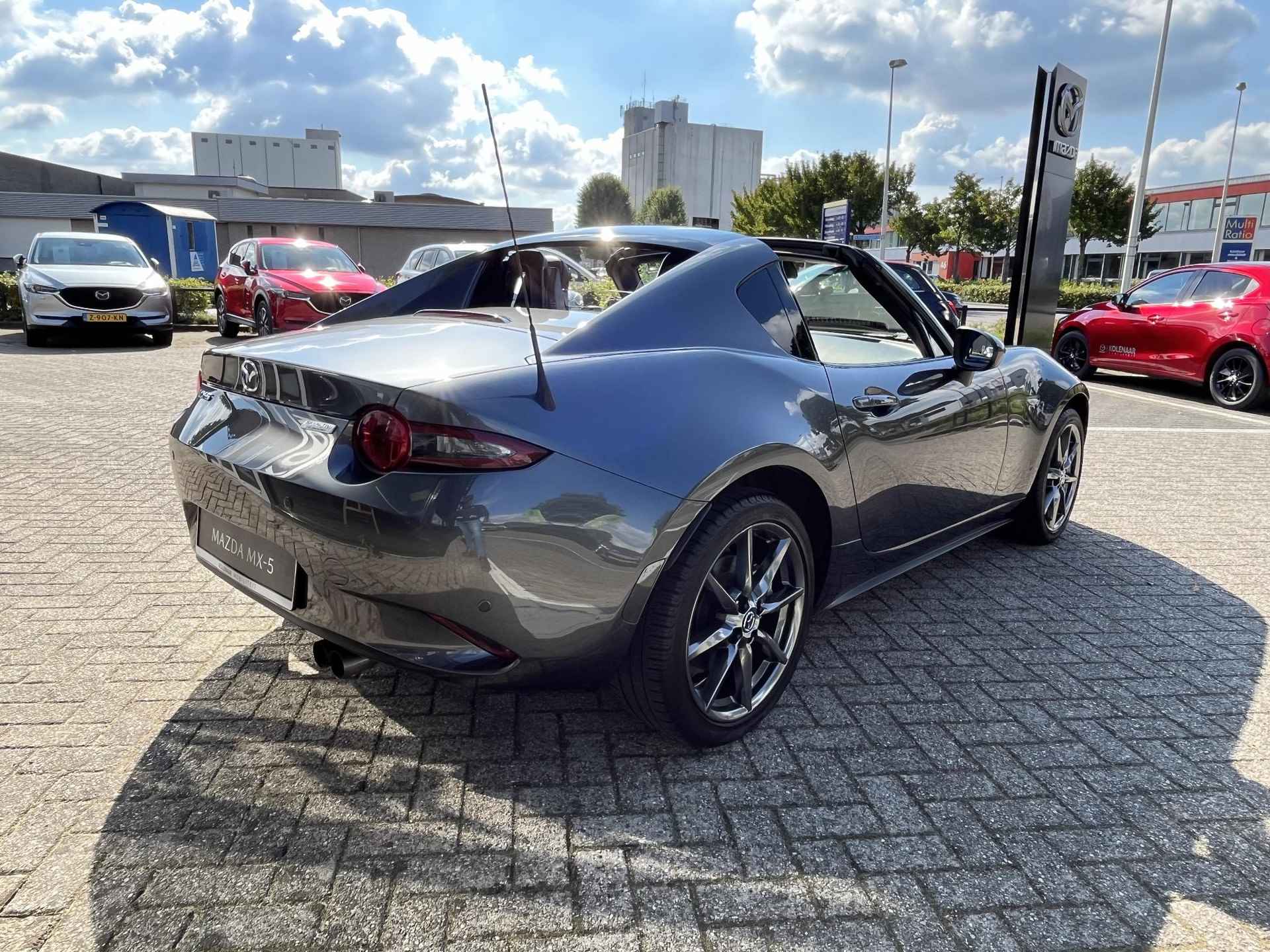 Mazda MX-5 RF 2.0 Sky-G 160 GT-M /Dealeronderhouden/Navi/ECC/Nappa Leder/DAB/Keyless/17 inch LMV - 6/44