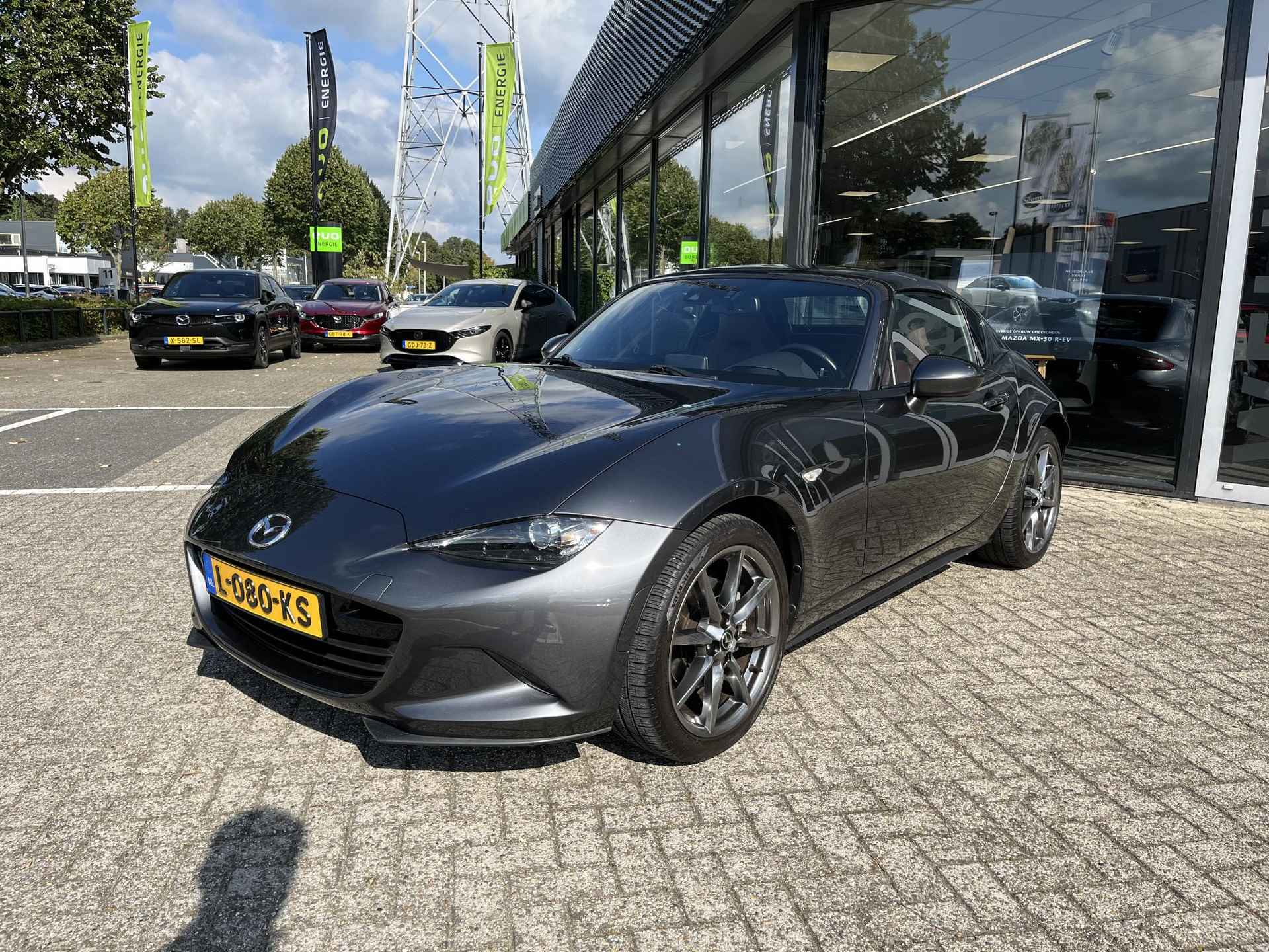 Mazda MX-5 RF 2.0 Sky-G 160 GT-M /Dealeronderhouden/Navi/ECC/Nappa Leder/DAB/Keyless/17 inch LMV - 13/44