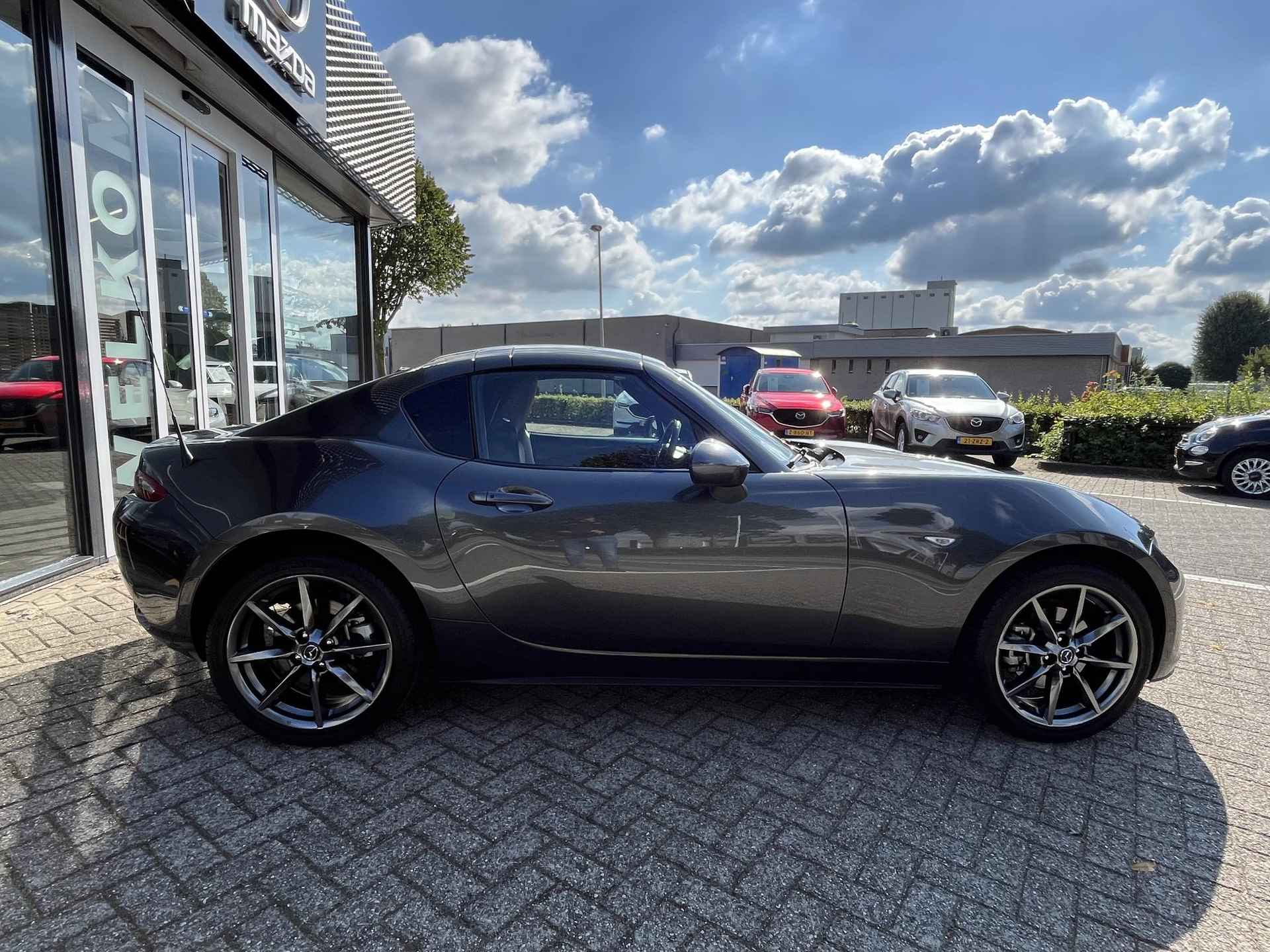 Mazda MX-5 RF 2.0 Sky-G 160 GT-M /Dealeronderhouden/Navi/ECC/Nappa Leder/DAB/Keyless/17 inch LMV - 14/44