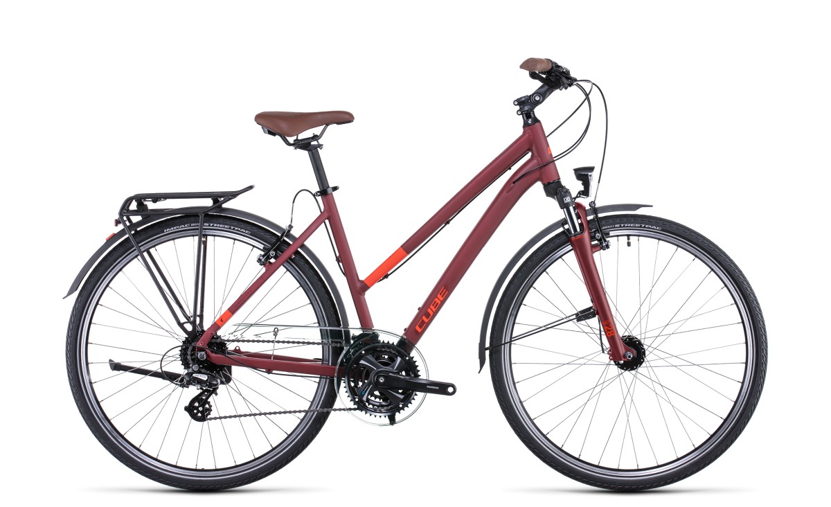 CUBE TOURING DARKRED/RED 2022 Dames Darkred/red 50cm T S 2022