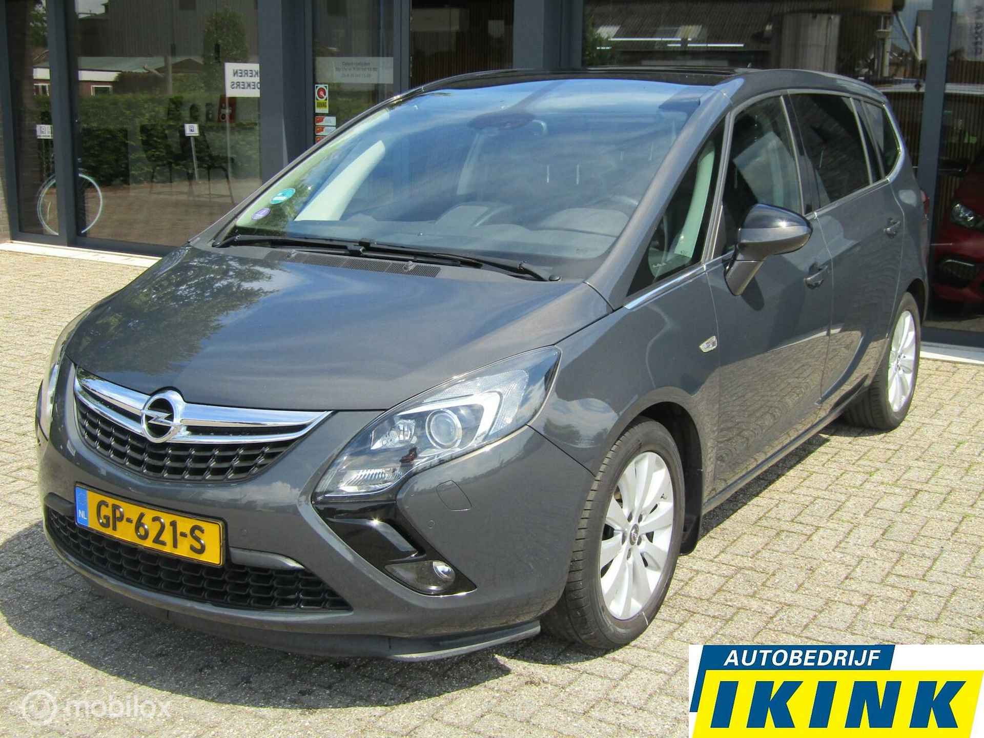 Opel Zafira Tourer 1.4T Cosmo | Camera, Leder, Panodak, Trekhaak, Xenon - 1/29