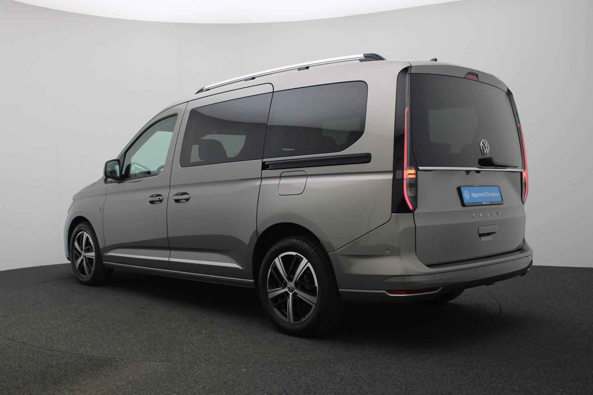 Volkswagen Caddy Maxi 7 pers. 1.5 TSI 114PK DSG | Pano | Schuifdeuren links/rechts | Leder/alcantara | Camera | Navi | Stoelverwarming | Digital Cockpit Pro - 30/37