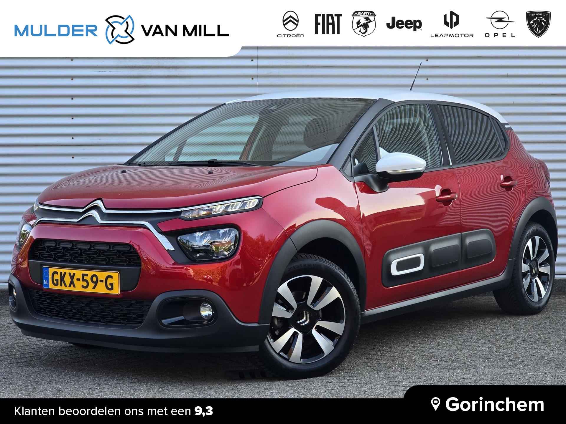 Citroën C3 5-deurs Shine 1.2 PureTech 110pk H6 | TWO-TONE! | NAVI | CAMERA | CLIMA | STOELVERW. | DAB+ | LM-VELGEN | - 1/53