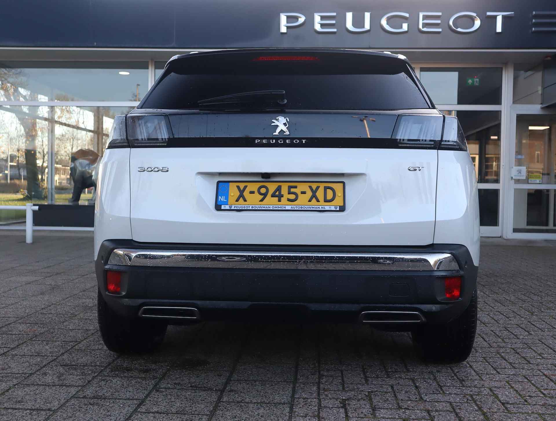 PEUGEOT 3008 SUV GT Hybrid 136pk e-DSC6 Automaat, Rijklaarprijs, Navigatie Adaptieve cruise control Camera voor en achter  DAB+ - 23/68