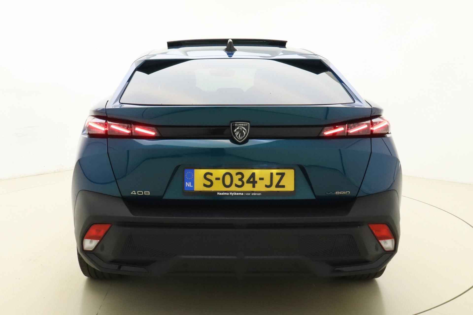 Peugeot 408 1.6 HYbrid GT 225 EAT8 First Edition | AGR Comfort Stoel | Massage & Stoelverwarming | Elektronische Achterklep | 20 Inch Velgen | Adaptieve Cruise Control | Navigatie | Draadloos Apple Carplay & Android Auto - 12/48