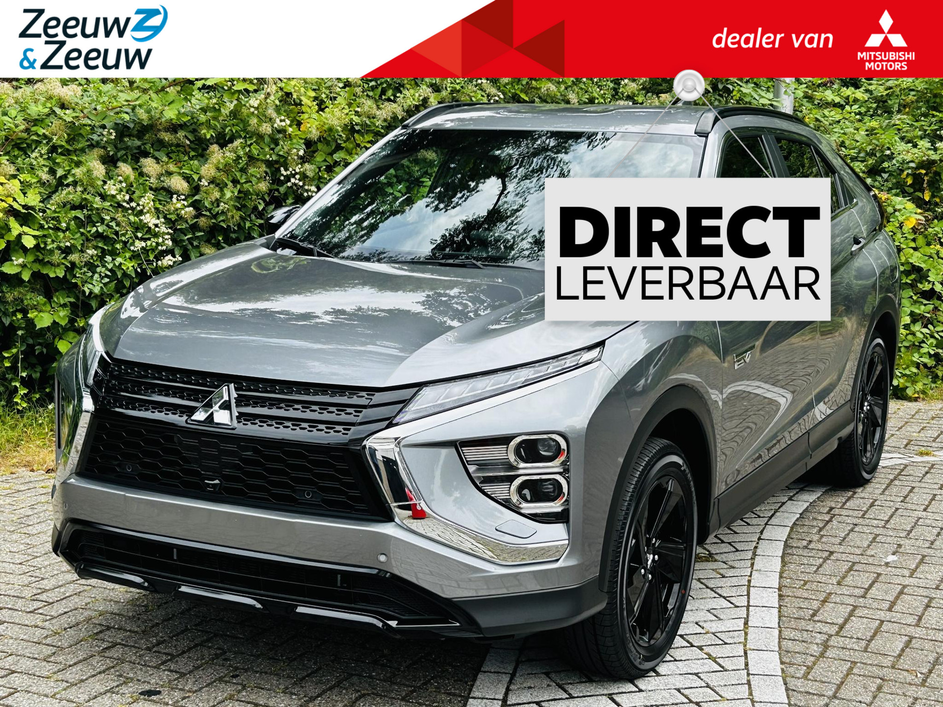 Mitsubishi Eclipse Cross 2.4 PHEV Black Edition | € 8000 ,- VOORRAAD KORTING | AUTOMAAT | BLINDSPOT | NOODREMSYSTEEM | 4X4 | 360 GRADEN CAMERA | STOEL & STUURVERWARING |