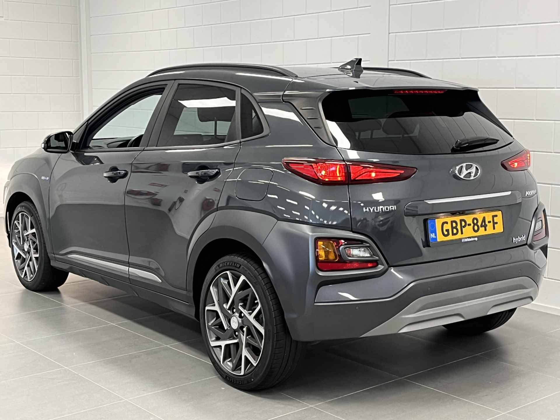 Hyundai KONA 1.6 GDI HEV Fashion Design NAVIGATIE | HALF LEDER | 18 INCH VELGEN | STOERE CROSSOVER! - 11/44