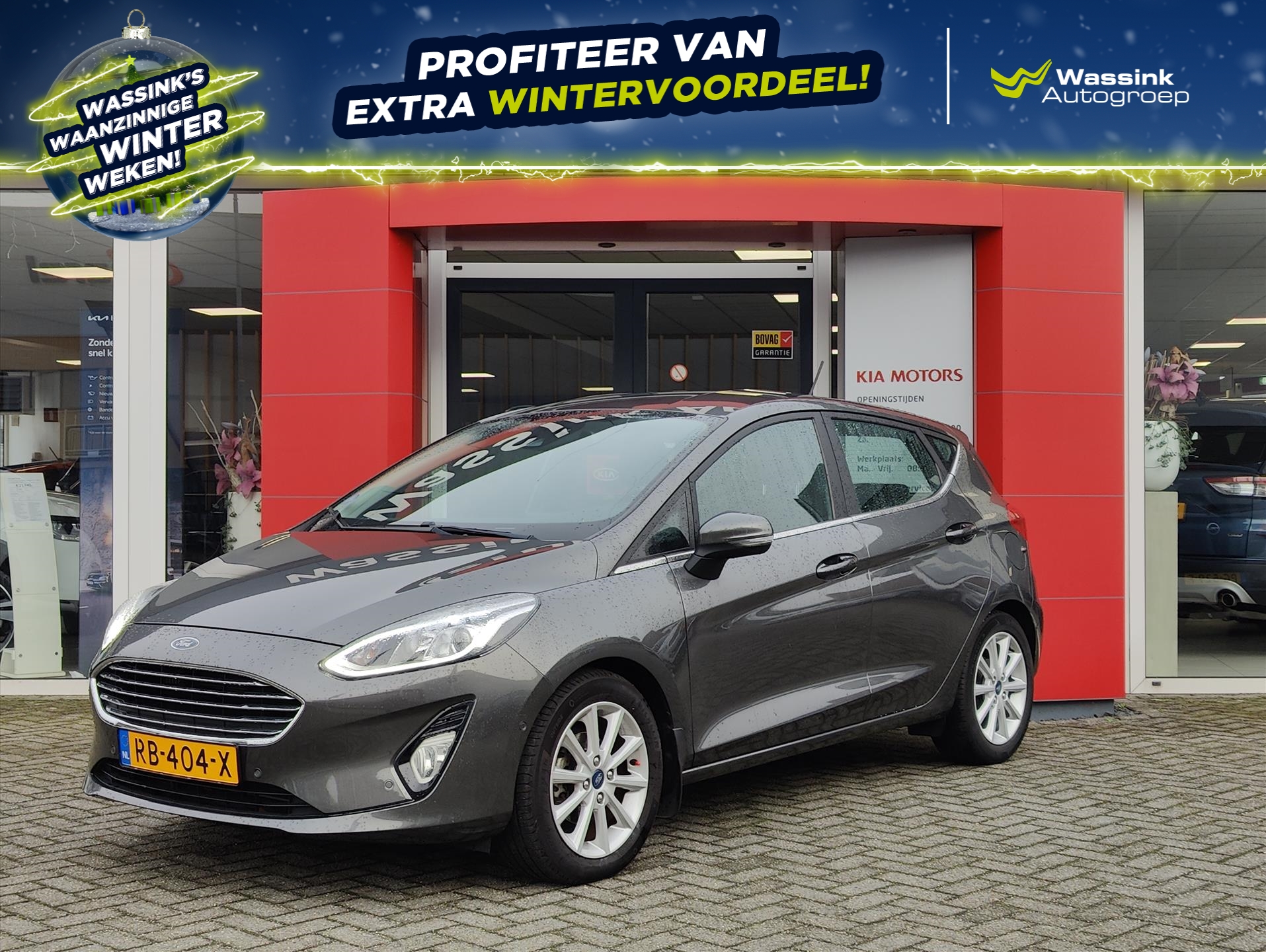 FORD Fiesta 1.0 EcoBoost 100pk Automaat | Titanium | Trekhaak | Camera | PDC Voor + Achter | Automaat | Cruise Control | Climate Control | Navi By App | Carplay |