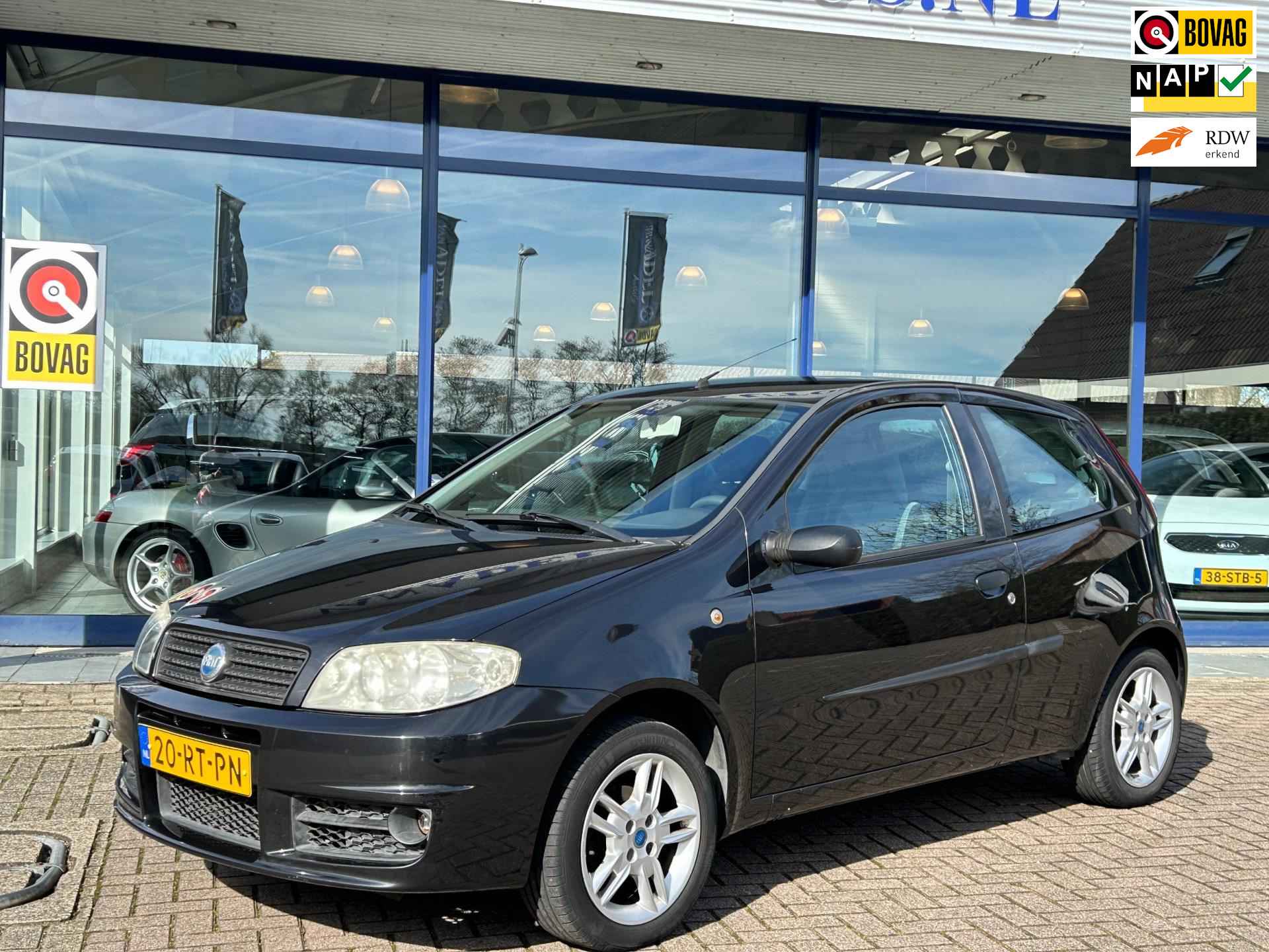Fiat Punto 1.2 Airco LM-Velgen Elek.Pakket Radio-CD NAP 100-DKM! NL-Auto Nieuwe APK Nette Staat! - 1/20
