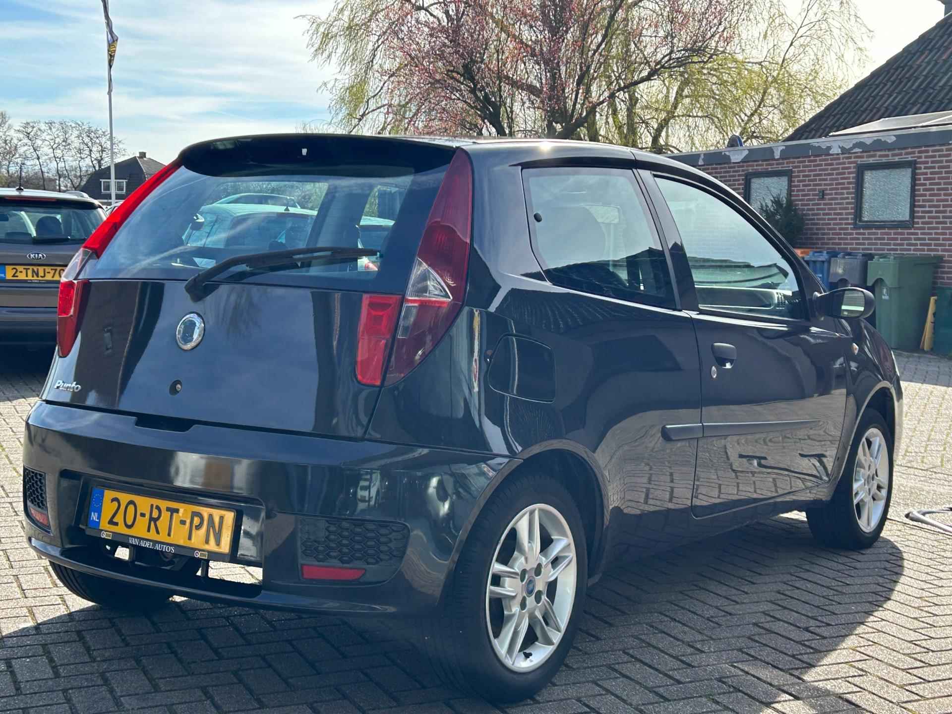 Fiat Punto 1.2 Airco LM-Velgen Elek.Pakket Radio-CD NAP 100-DKM! NL-Auto Nieuwe APK Nette Staat! - 4/20