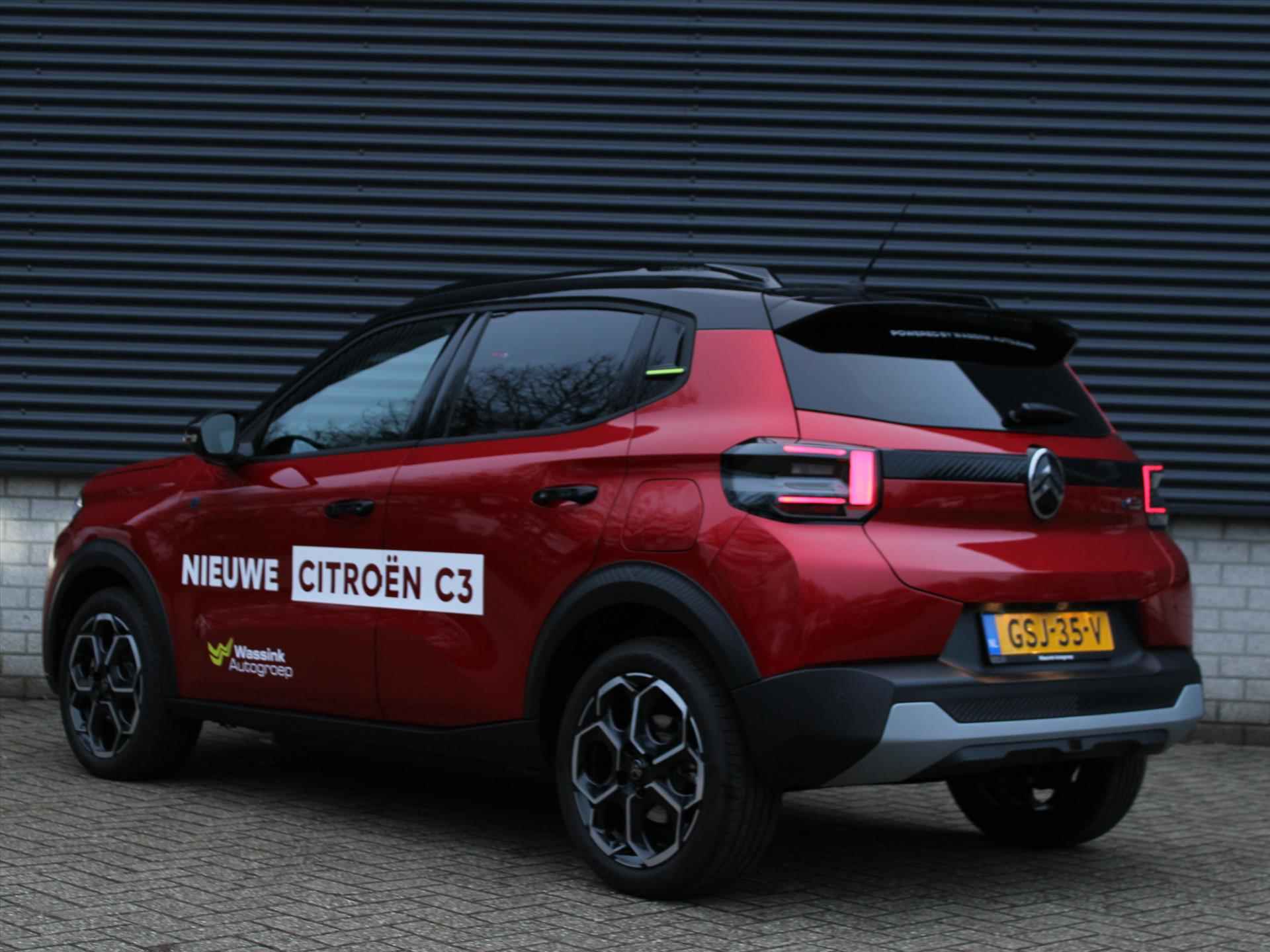 CITROEN E-C3 EV 44kWh 113pk Max I Navigatie I Climate Control I Parkeercamera I Lichtmetalen Velgen 17 inch I Boordlader 11kw-3 fasen - 7/32