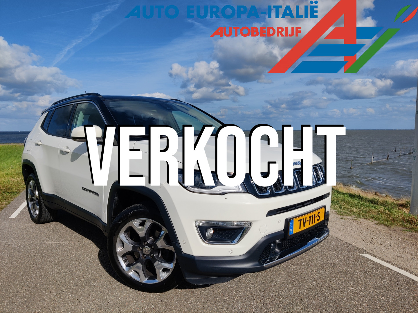 Jeep Compass 1.4 turbo 170PK 1800kg trekgewicht | Limited 4x4 | Full Options | Carplay | Beats