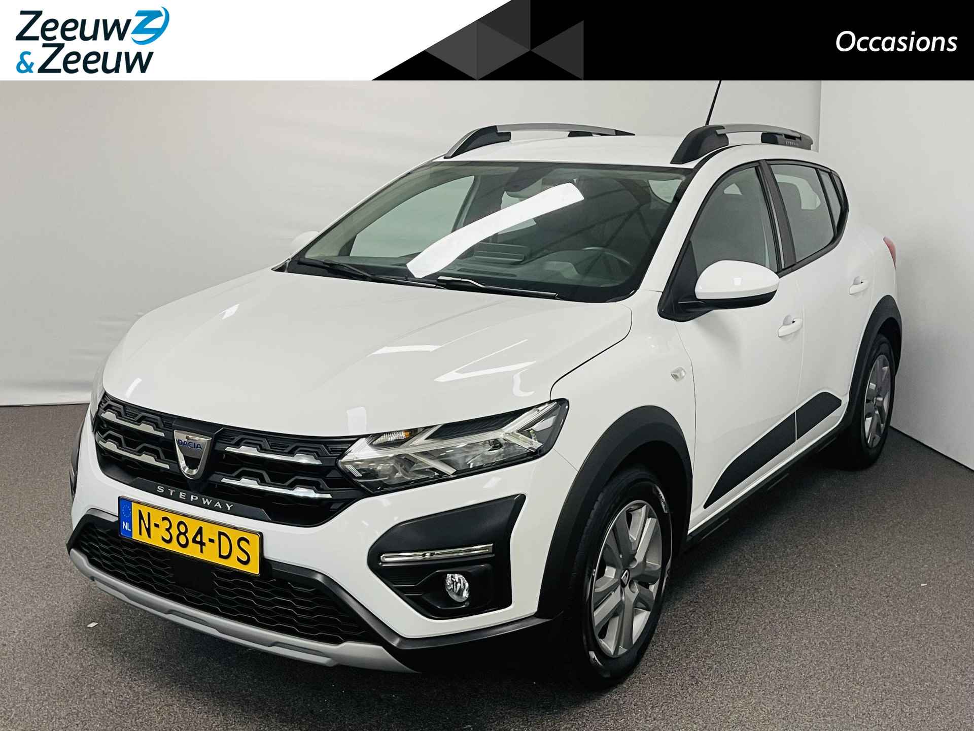 Dacia Sandero Stepway 1.0 TCe 100 Bi-Fuel Comfort Airco parkeersensoren cruise controle apple carplay android auto hoge instap dealer onderhouden zeer mooie auto - 1/20