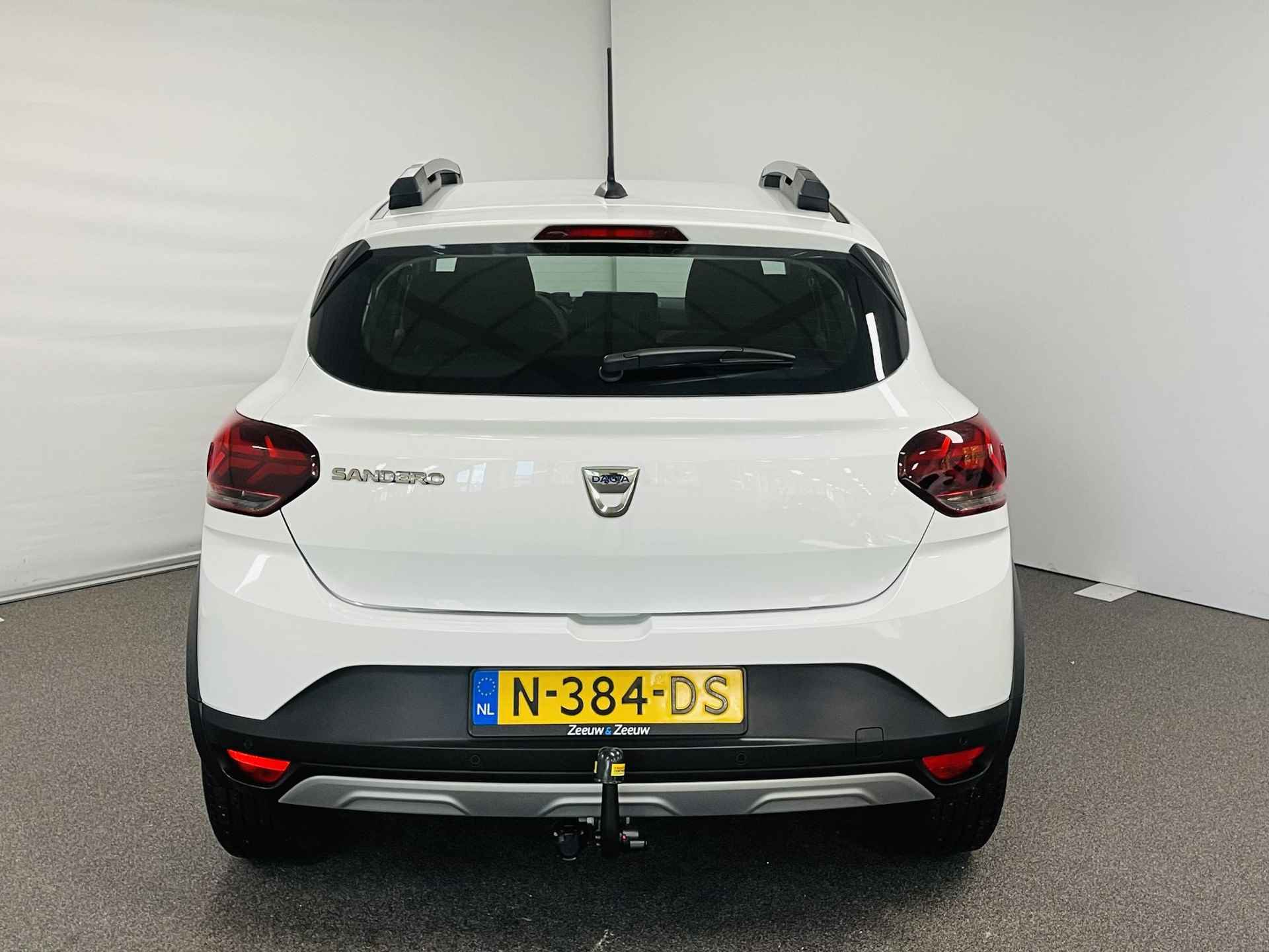 Dacia Sandero Stepway 1.0 TCe 100 Bi-Fuel Comfort Airco parkeersensoren cruise controle apple carplay android auto hoge instap dealer onderhouden zeer mooie auto - 4/20