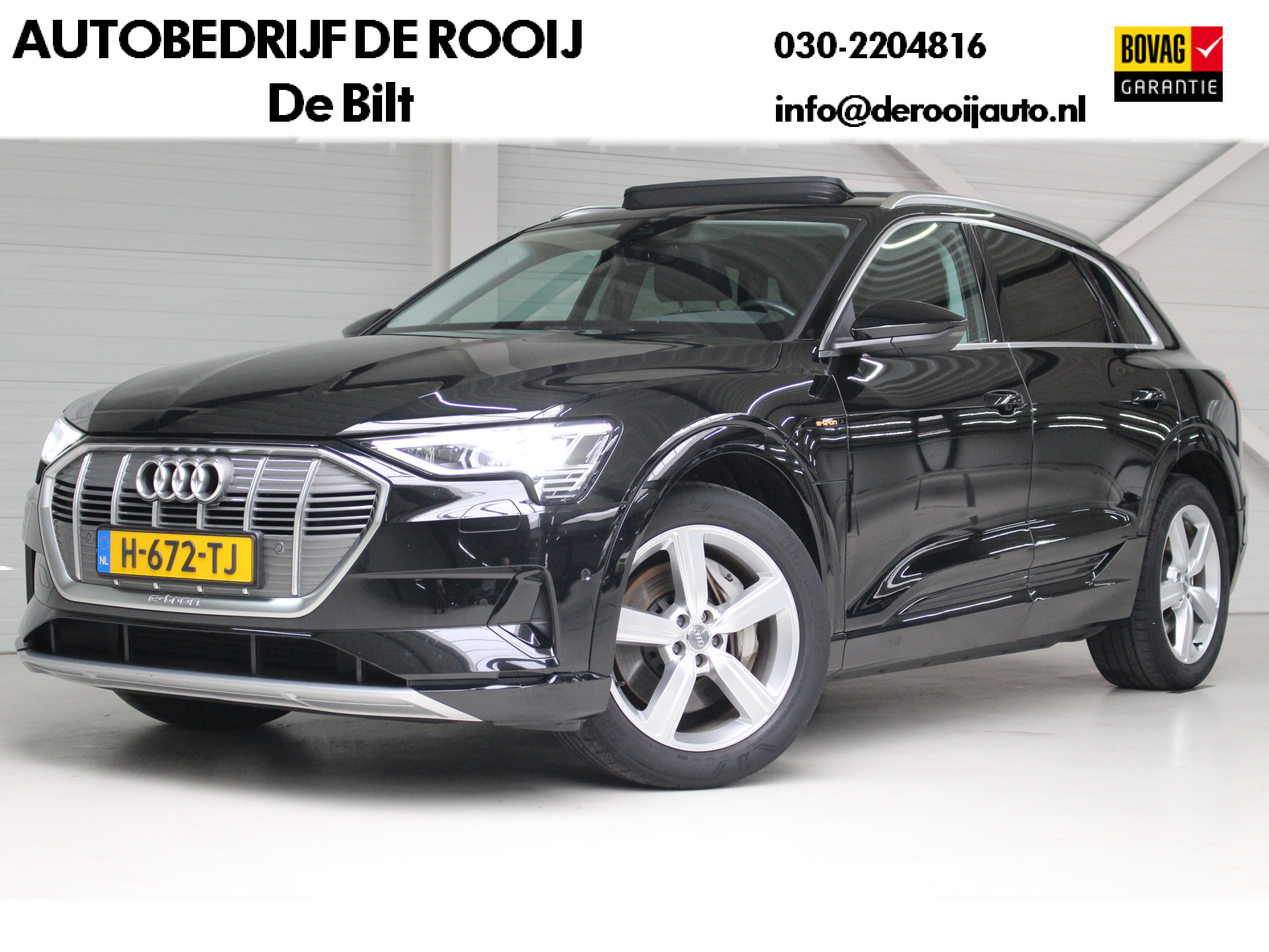 Audi e-tron e-tron 50 quattro Launch edition plus 71 kWh Panoramadak | Leder | Led Verlichting | 4% Bijtelling .