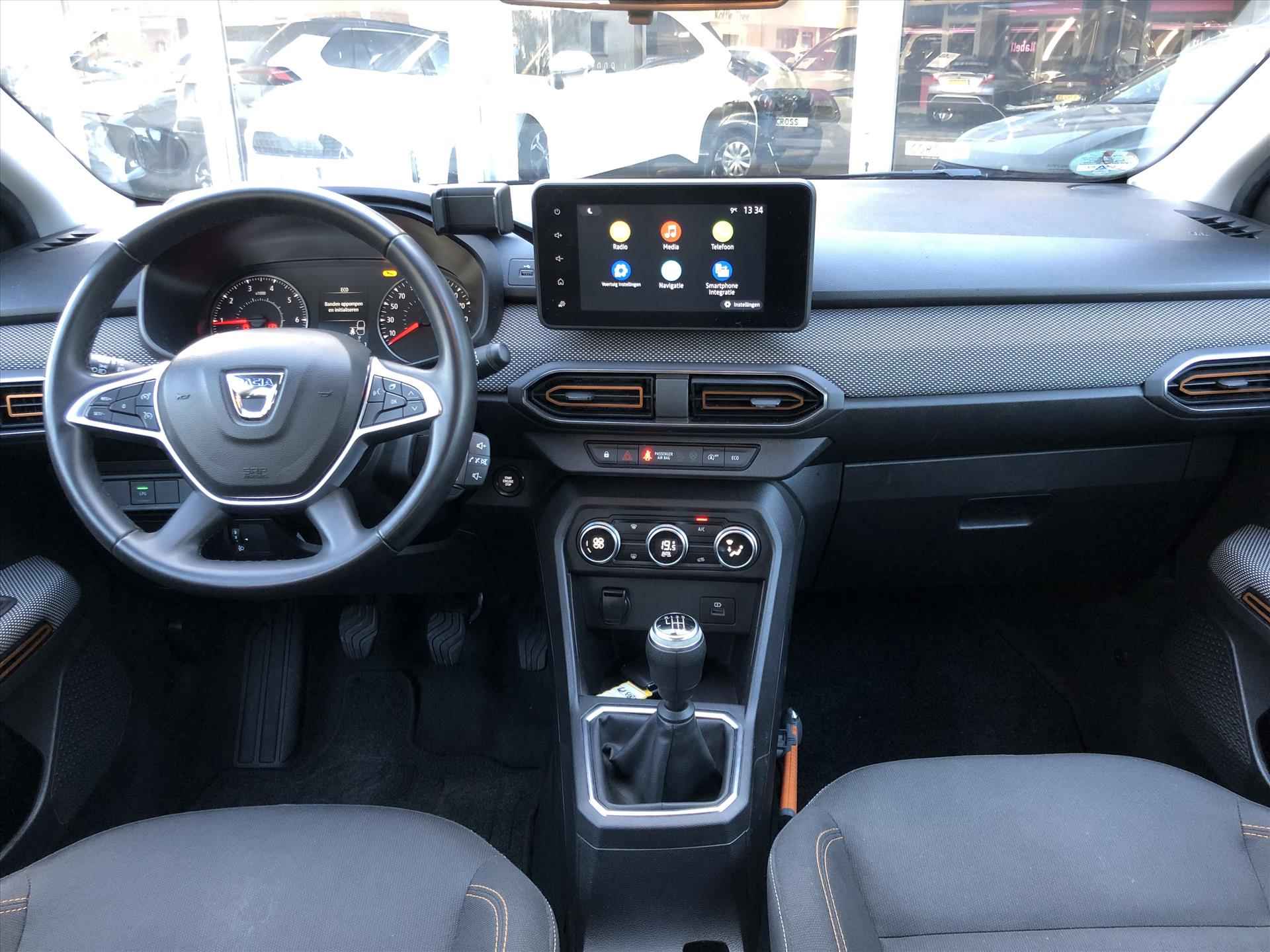 Dacia Sandero Stepway 1.0 TCe 100pk bi-Fuel Comfort | Apple CarPlay/Android Auto, Camera, Parkeersensoren, Cruise control, LED - 19/39