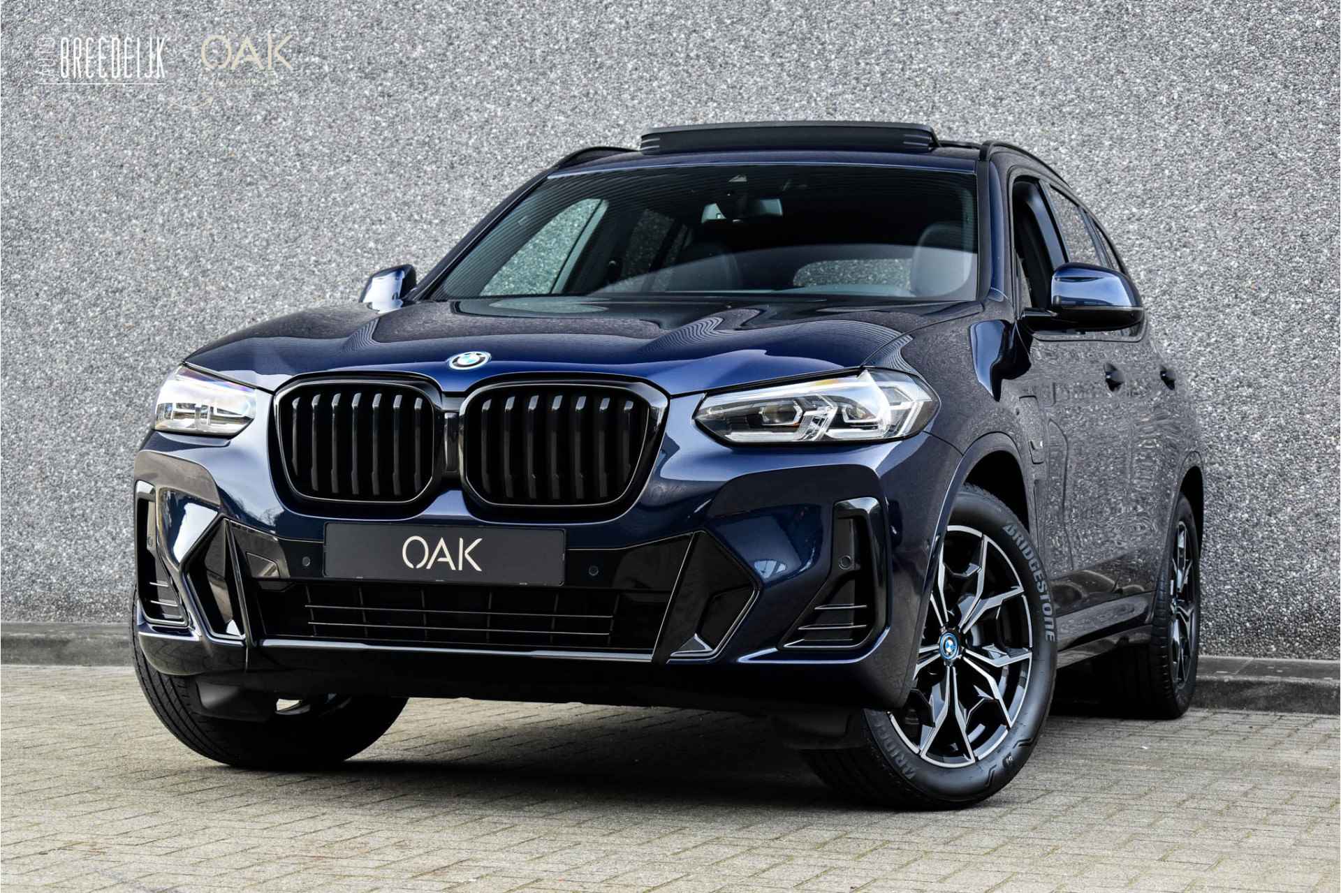 BMW X3 xDrive30e M-Sport | Live Cockpit | Panorama | Leder | Memory | Head-Up | 19"LM | Camera | Tanzanit Blauw