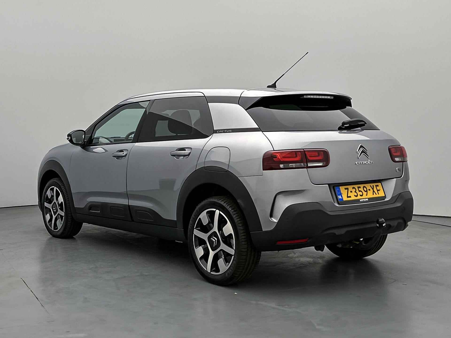 Citroen C4 Cactus Shine Plus 130pk Automaat | Navigatie | Achteruitrijcamera | Climate Control | Cruise Control | Parkeersensoren v+a | Keyless | Apple Carplay / Android Auto | Bluetooth | Donker getint glas | Trekhaak | 17" lichtmetalen velgen | - 7/31